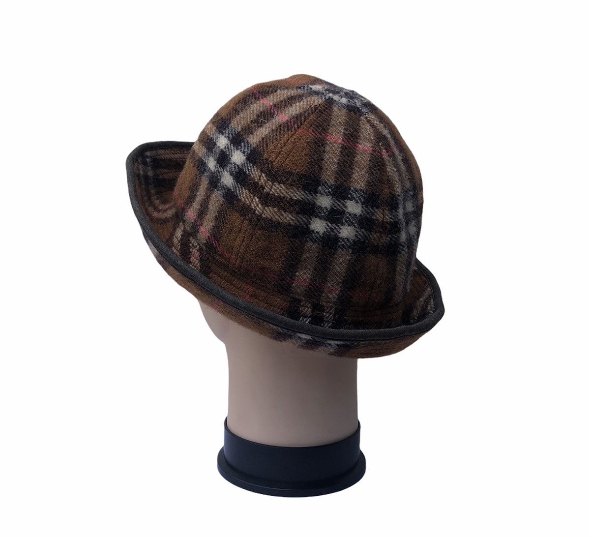Burberry Burberry London Blue Label Wool Bucket Hat Size ONE SIZE - 5 Thumbnail