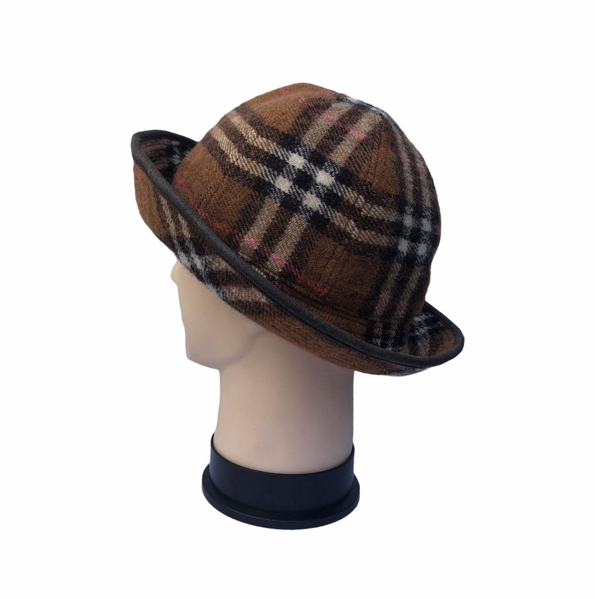 Burberry Burberry London Blue Label Wool Bucket Hat Size ONE SIZE - 8 Thumbnail