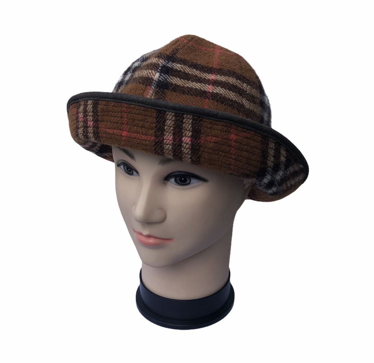 Burberry Burberry London Blue Label Wool Bucket Hat Size ONE SIZE - 2 Thumbnail