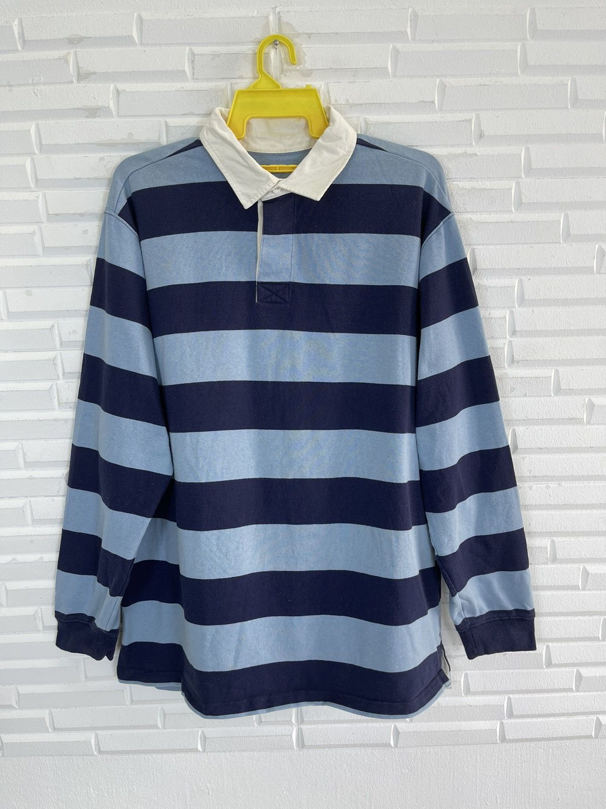 L.L. Bean 🔥ON SALE🔥90’s LL BEAN POLO RUGBY STRIPES TEE Size US XL / EU 56 / 4 - 6 Thumbnail