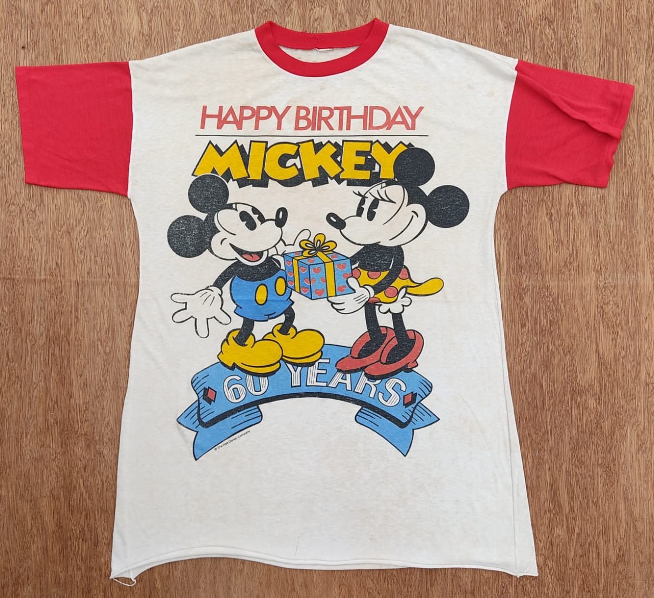 Disney × Vintage Vintage Tee D - 26 mickey mouse Size US L / EU 52-54 / 3 - 1 Thumbnail