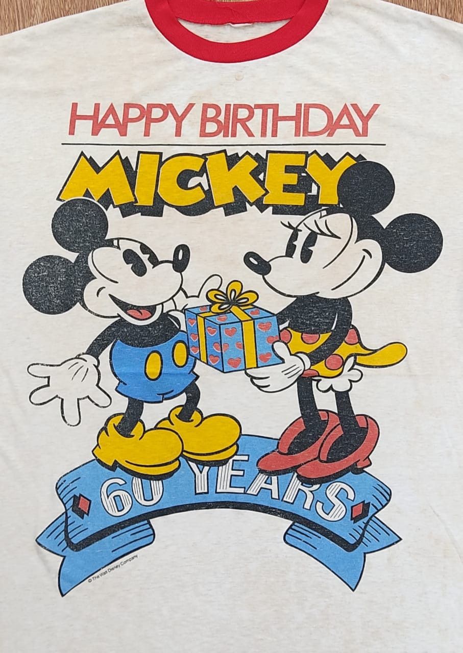 Disney × Vintage Vintage Tee D - 26 mickey mouse Size US L / EU 52-54 / 3 - 2 Thumbnail