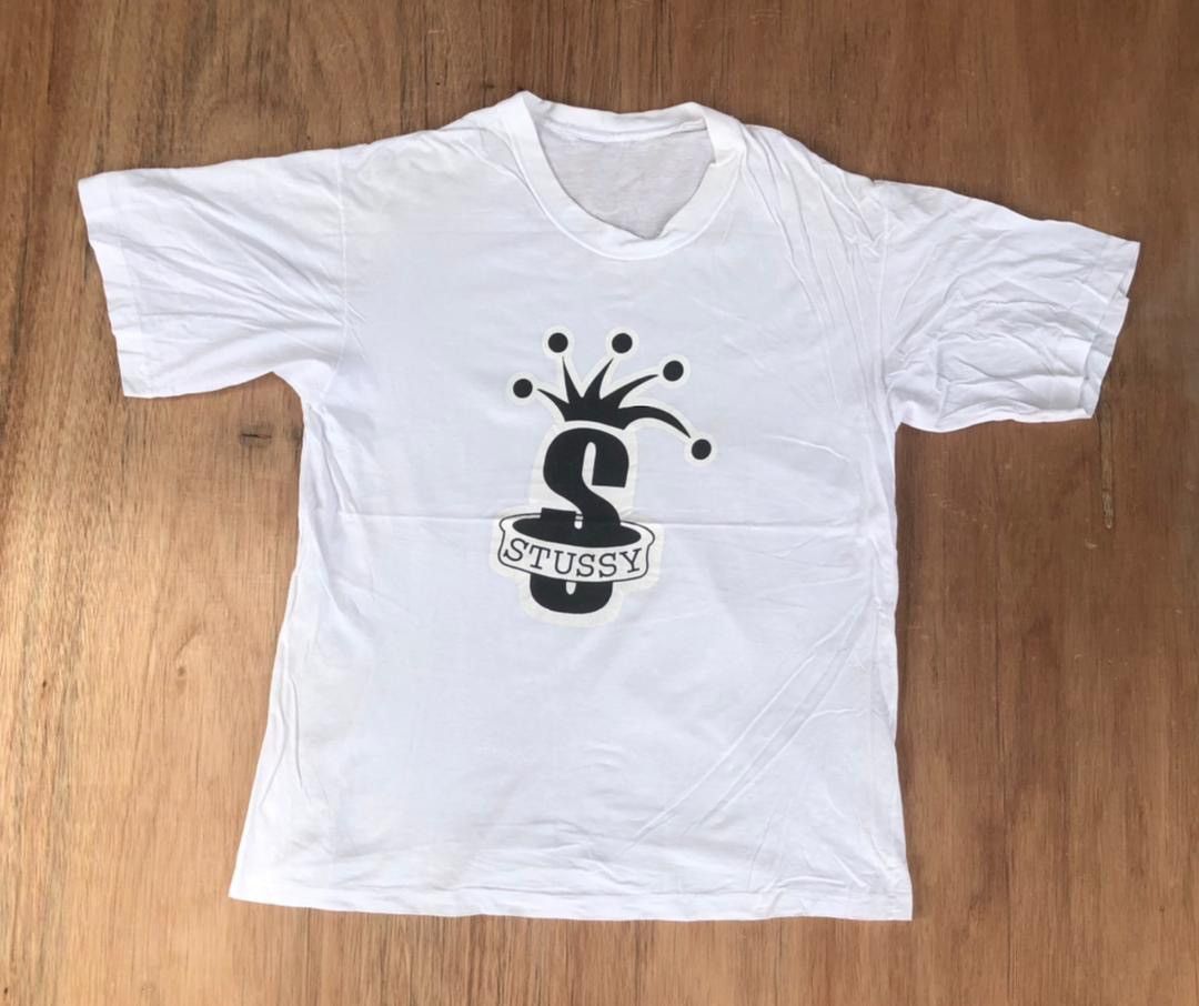 Stussy × Vintage vintage tee stussy D1 Size US L / EU 52-54 / 3 - 1 Thumbnail