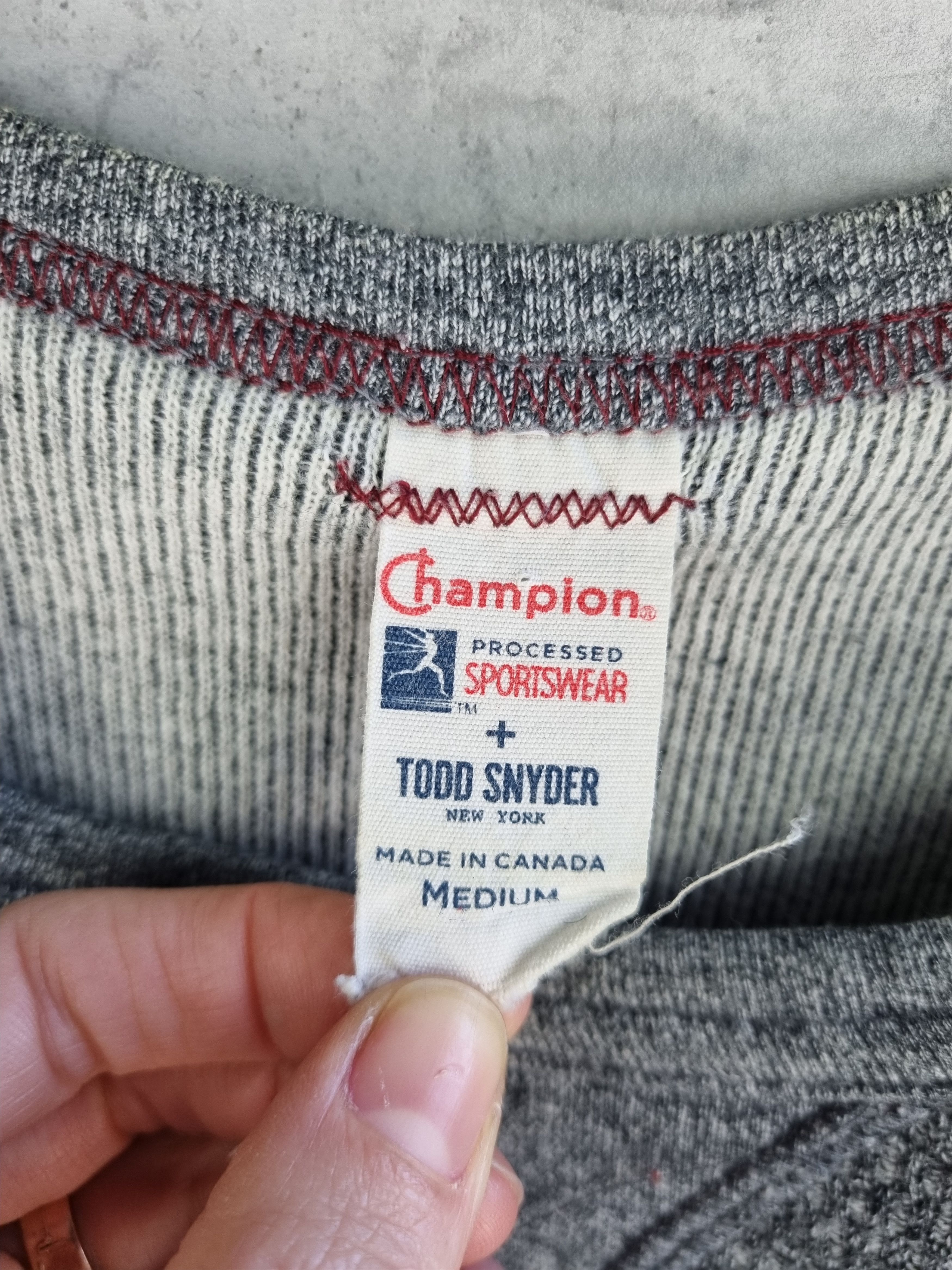 Champion × Todd Snyder Rare Todd Snyder Canada made light long sleeve teeshirt Size US L / EU 52-54 / 3 - 10 Thumbnail
