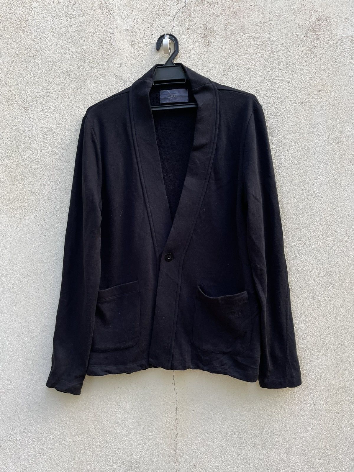 junhashimoto × wjk Black Cardigan WJK Japan Issey Miyake Line Designer Size US M / EU 48-50 / 2 - 6 Thumbnail