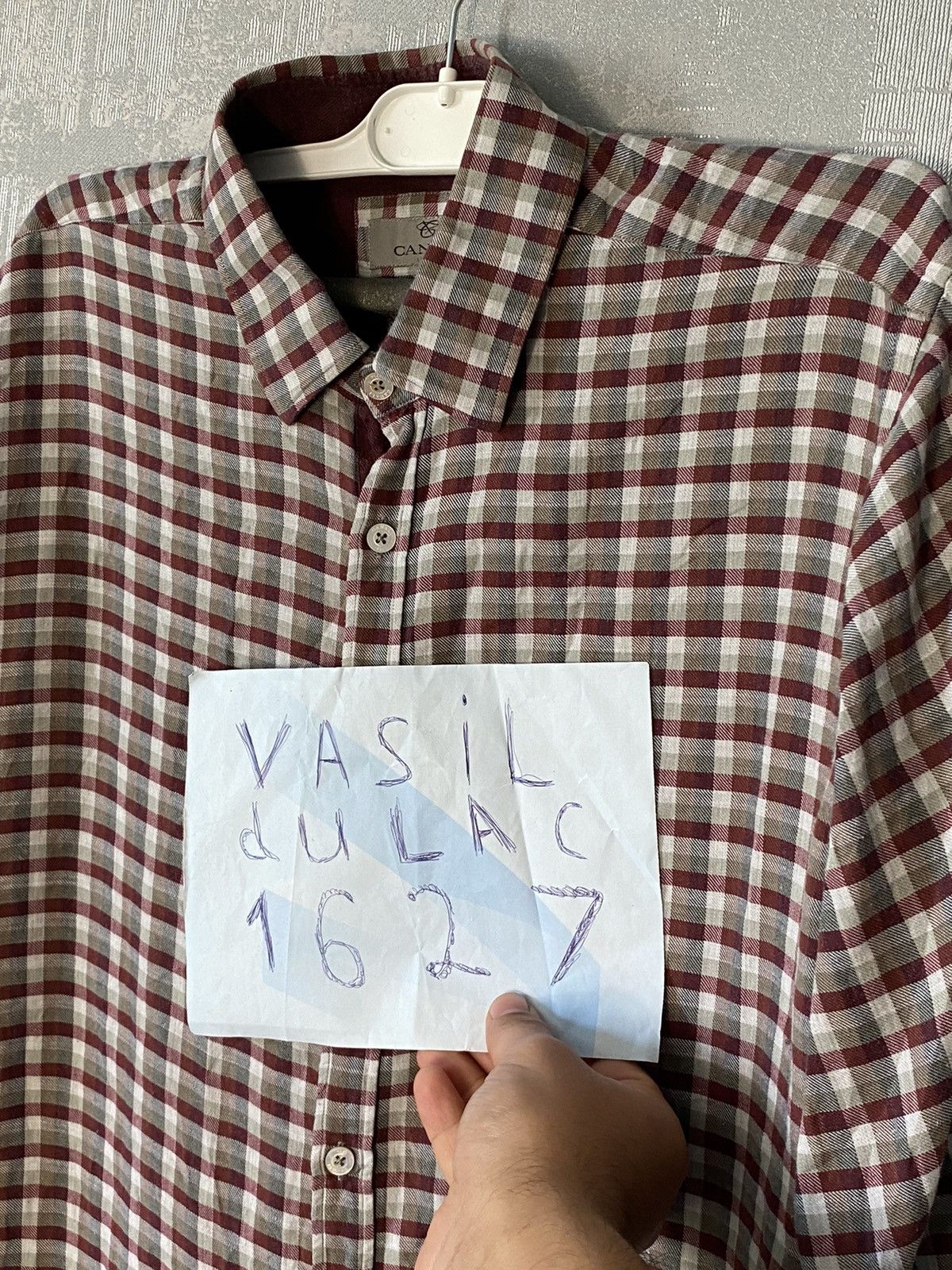 Canali Current Canali 1934 Plaid Long Sleeve Button up shirt Size US L / EU 52-54 / 3 - 2 Thumbnail