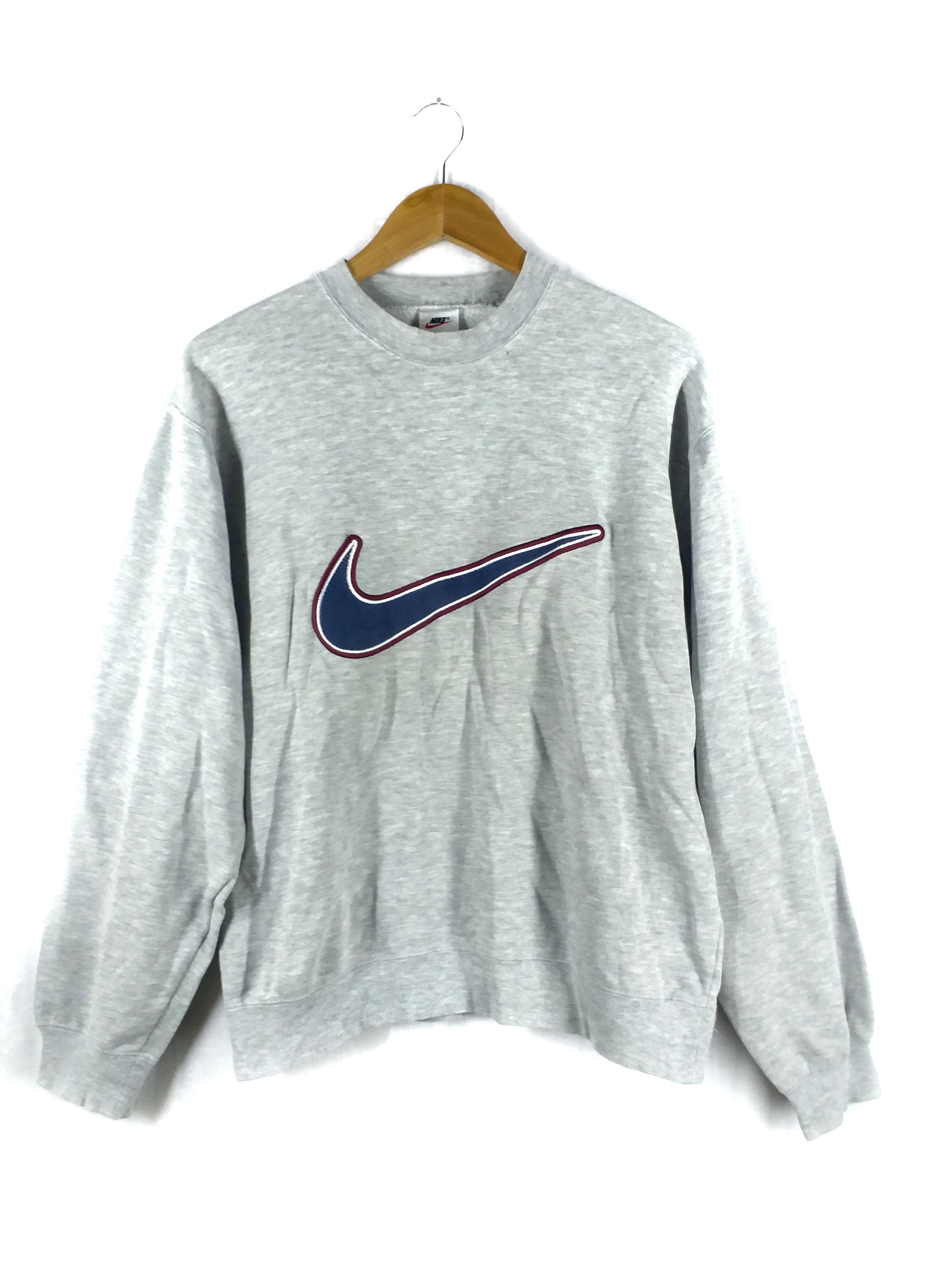 Nike × Vintage ✅FREE SHIPING💥90’s NIKE Swoosh Sportswear Big Logo Size M Size US M / EU 48-50 / 2 - 1 Thumbnail