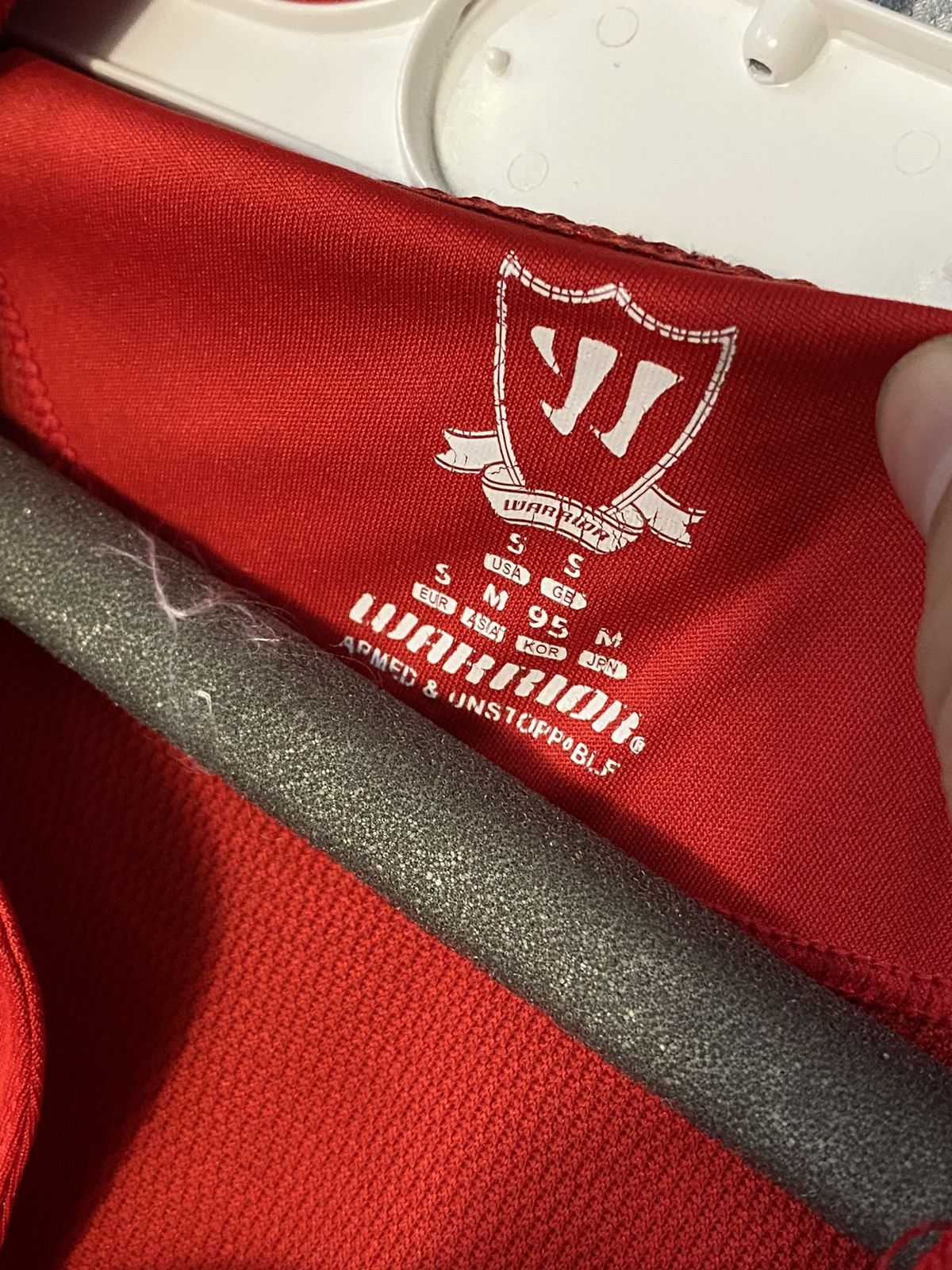 Warrior Vintage Warriors Liverpool Soccer Jersey Home shirt Size US S / EU 44-46 / 1 - 3 Thumbnail