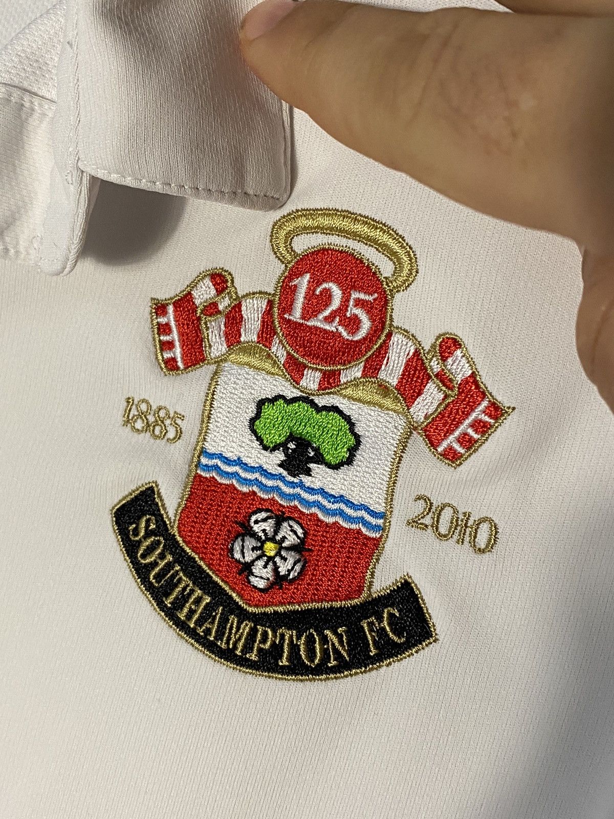 Umbro 2010 Vintage Southampton Umbro Soccer Jersey 125th years Size US S / EU 44-46 / 1 - 3 Thumbnail
