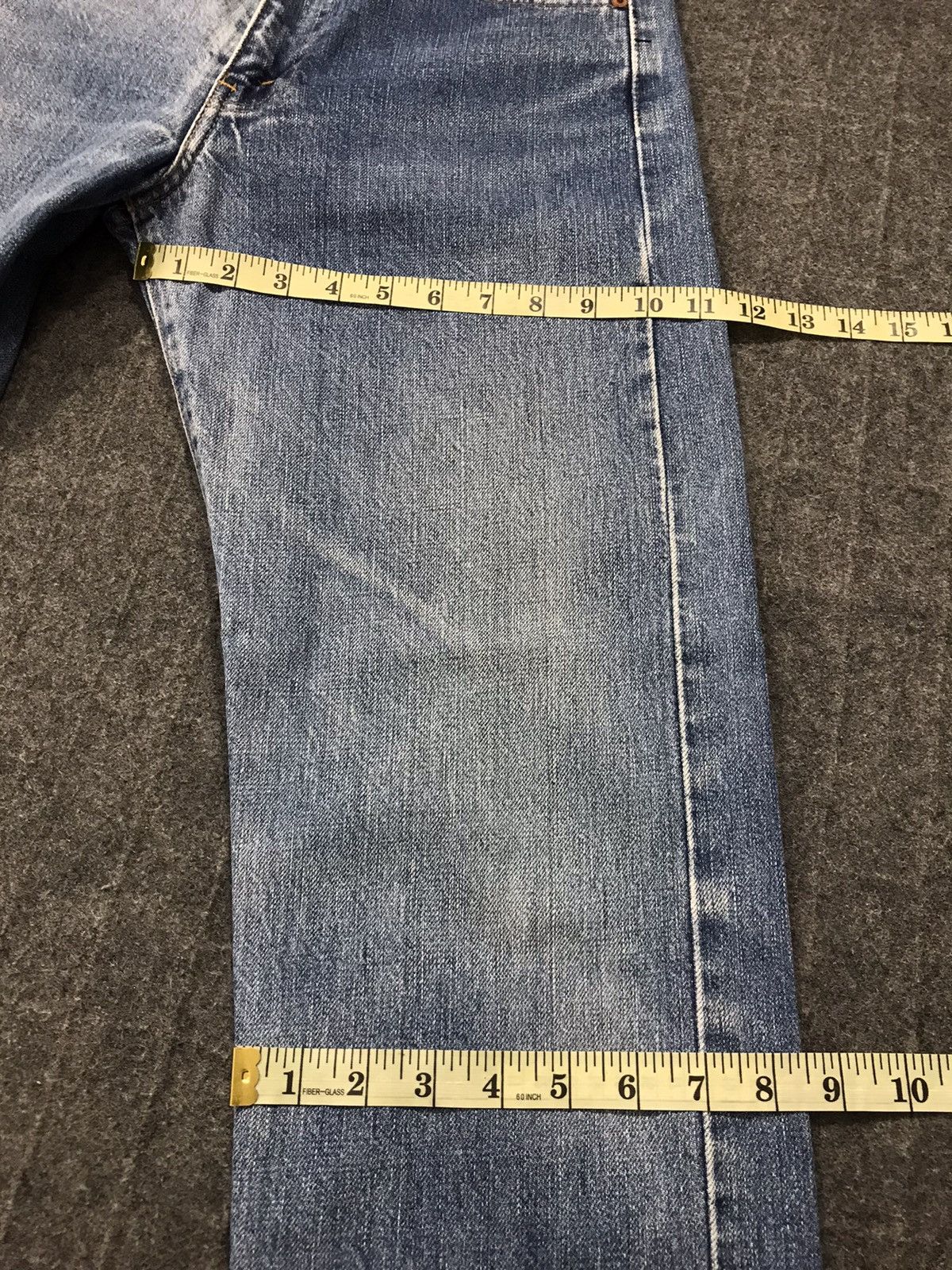 Levi's Vintage 502 XX Big E Selvedge Faded Colour Style Size US 29 - 21 Thumbnail