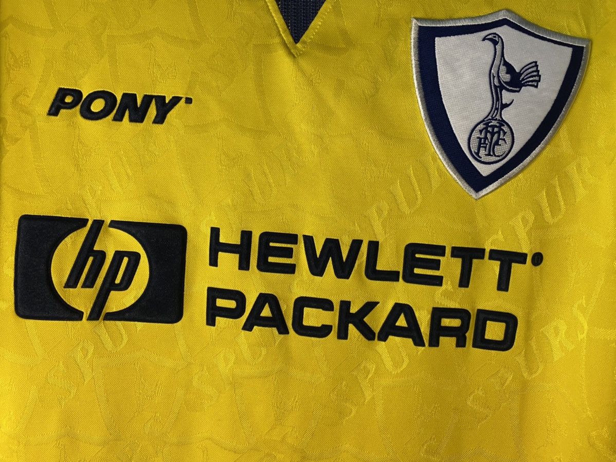 PONY × Vintage 1995 1997 Vintage TOTTENHAM HOTSPUR away Soccer jersey Size US M / EU 48-50 / 2 - 3 Thumbnail
