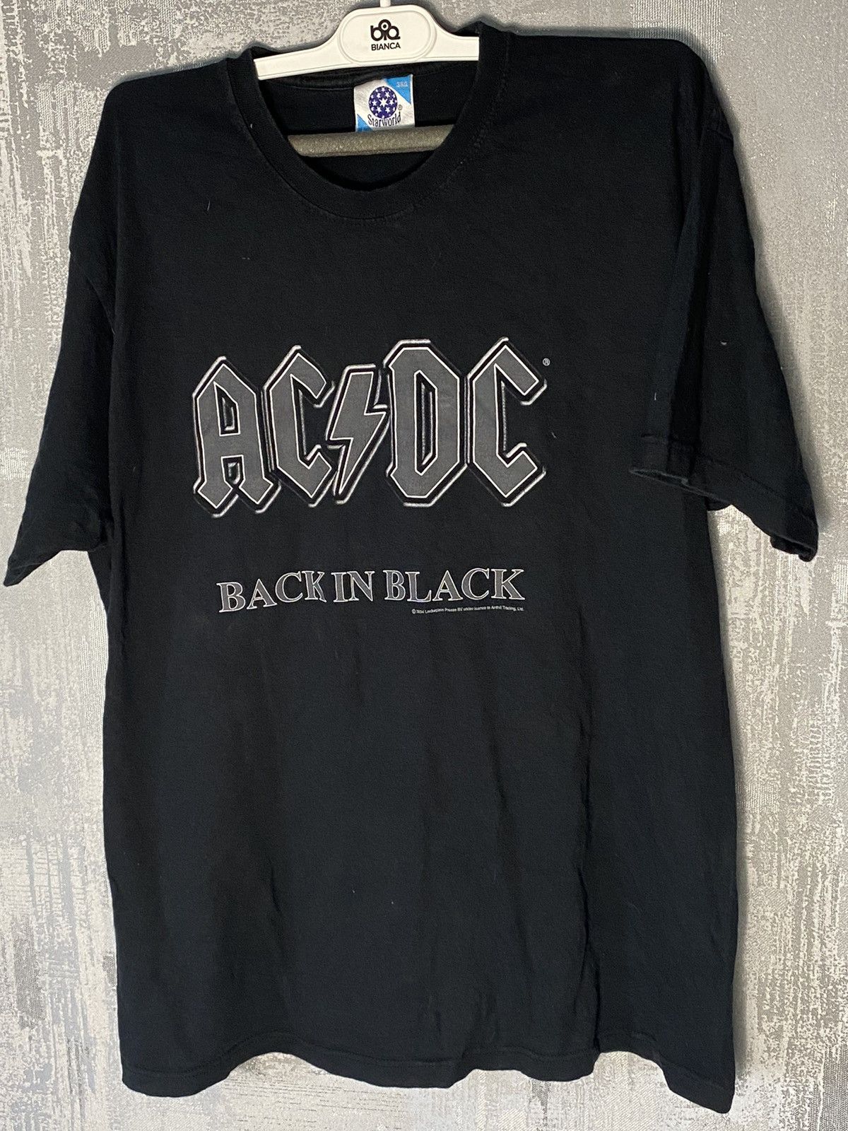 AC/DC × Vintage Vintage AC/DC Rock T-shirt 2004 Size US L / EU 52-54 / 3 - 1 Thumbnail