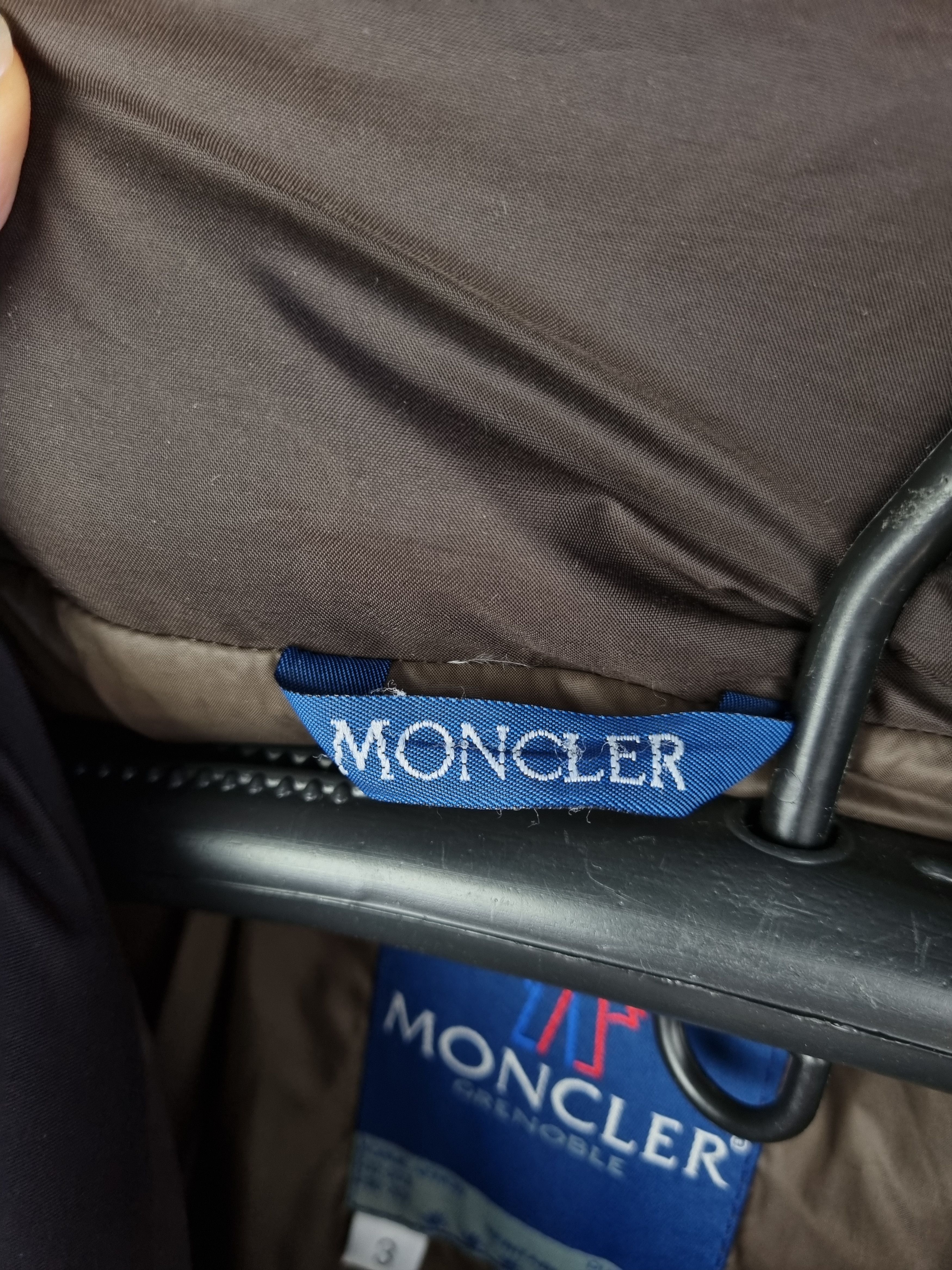 Moncler × Vintage 90s Moncler Grenoble Diamond Quilted Down Puffer Jacket Size US L / EU 52-54 / 3 - 9 Thumbnail