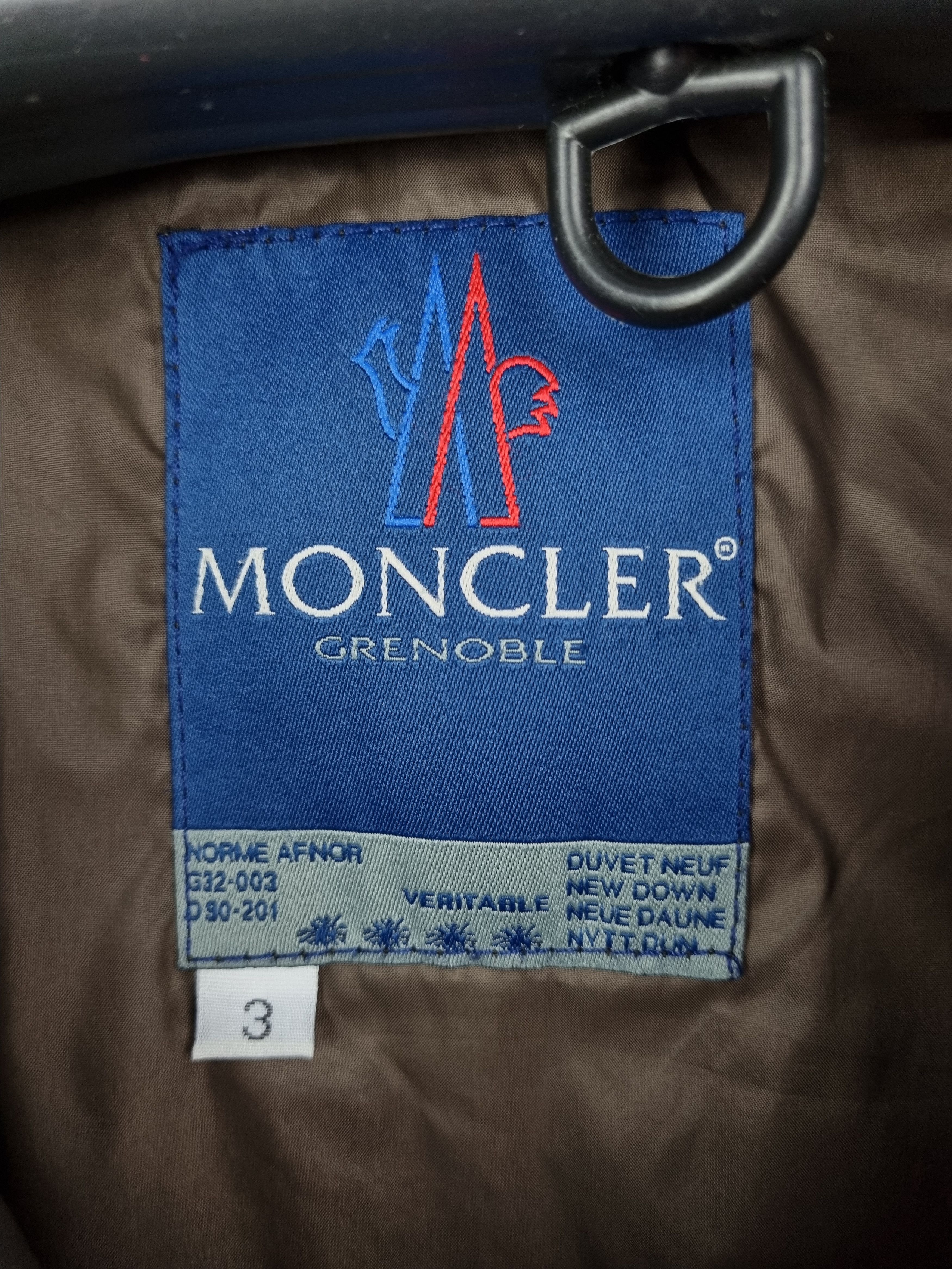 Moncler × Vintage 90s Moncler Grenoble Diamond Quilted Down Puffer Jacket Size US L / EU 52-54 / 3 - 8 Thumbnail