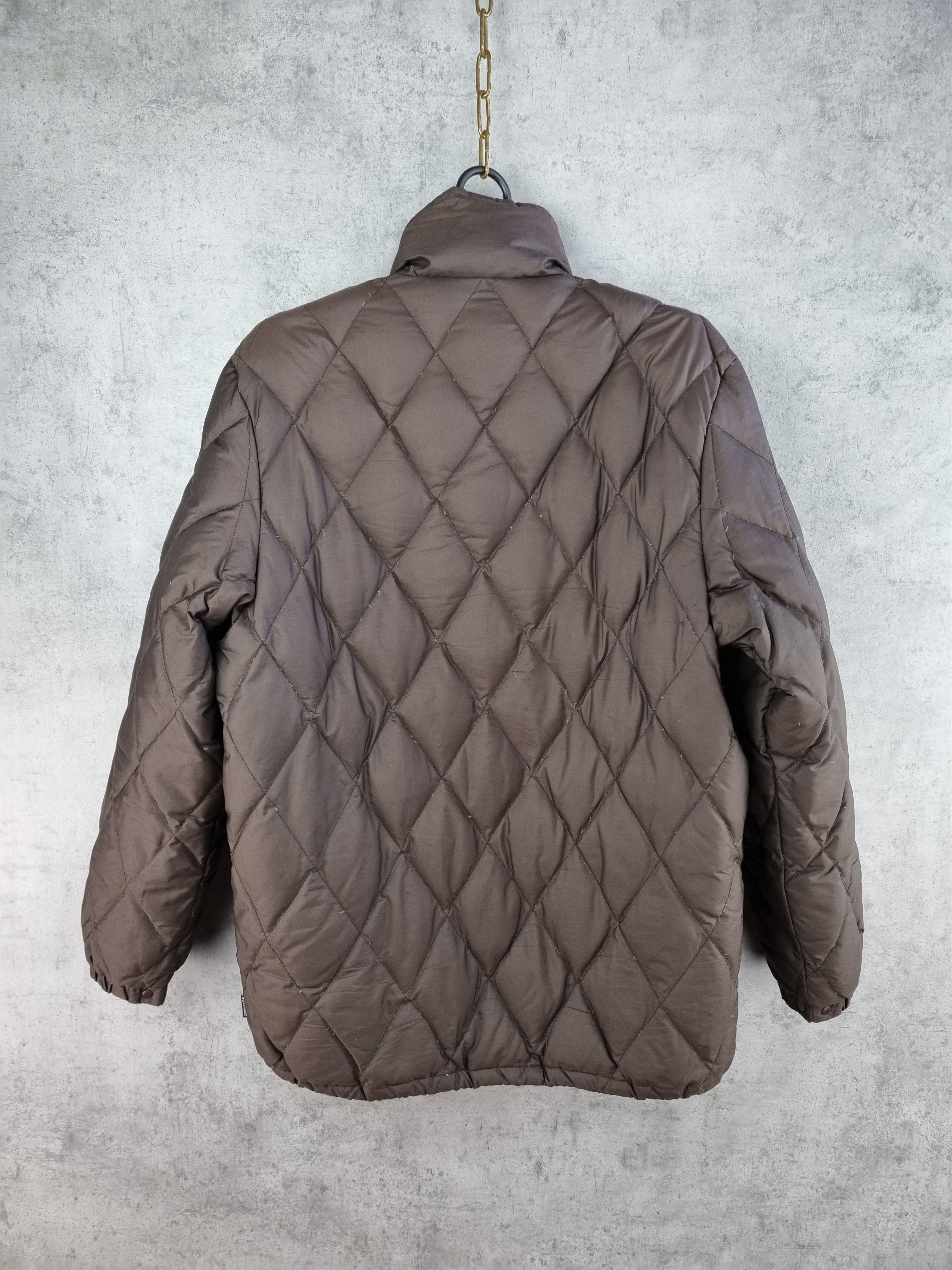 Moncler × Vintage 90s Moncler Grenoble Diamond Quilted Down Puffer Jacket Size US L / EU 52-54 / 3 - 4 Thumbnail