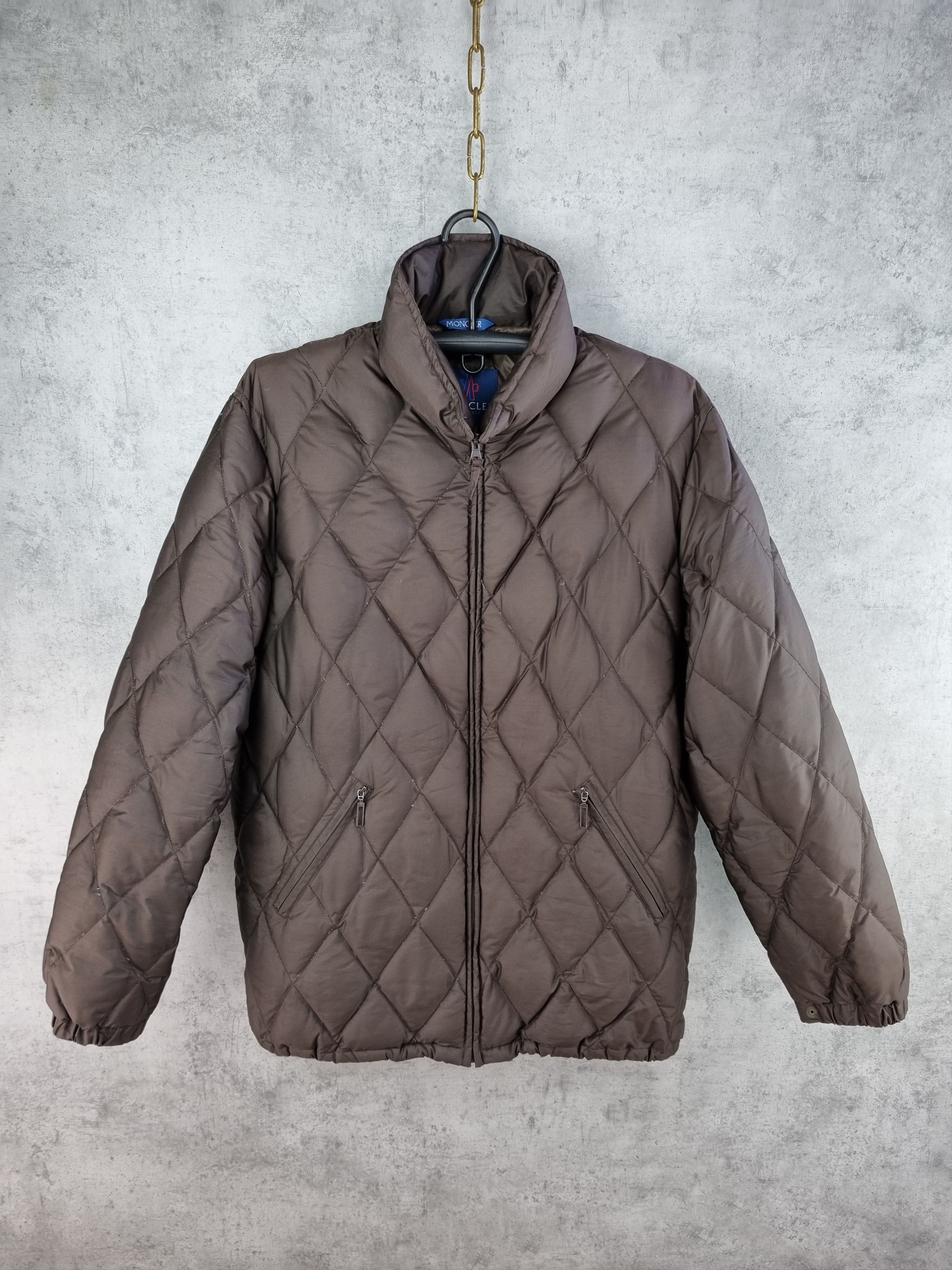 Moncler × Vintage 90s Moncler Grenoble Diamond Quilted Down Puffer Jacket Size US L / EU 52-54 / 3 - 18 Thumbnail