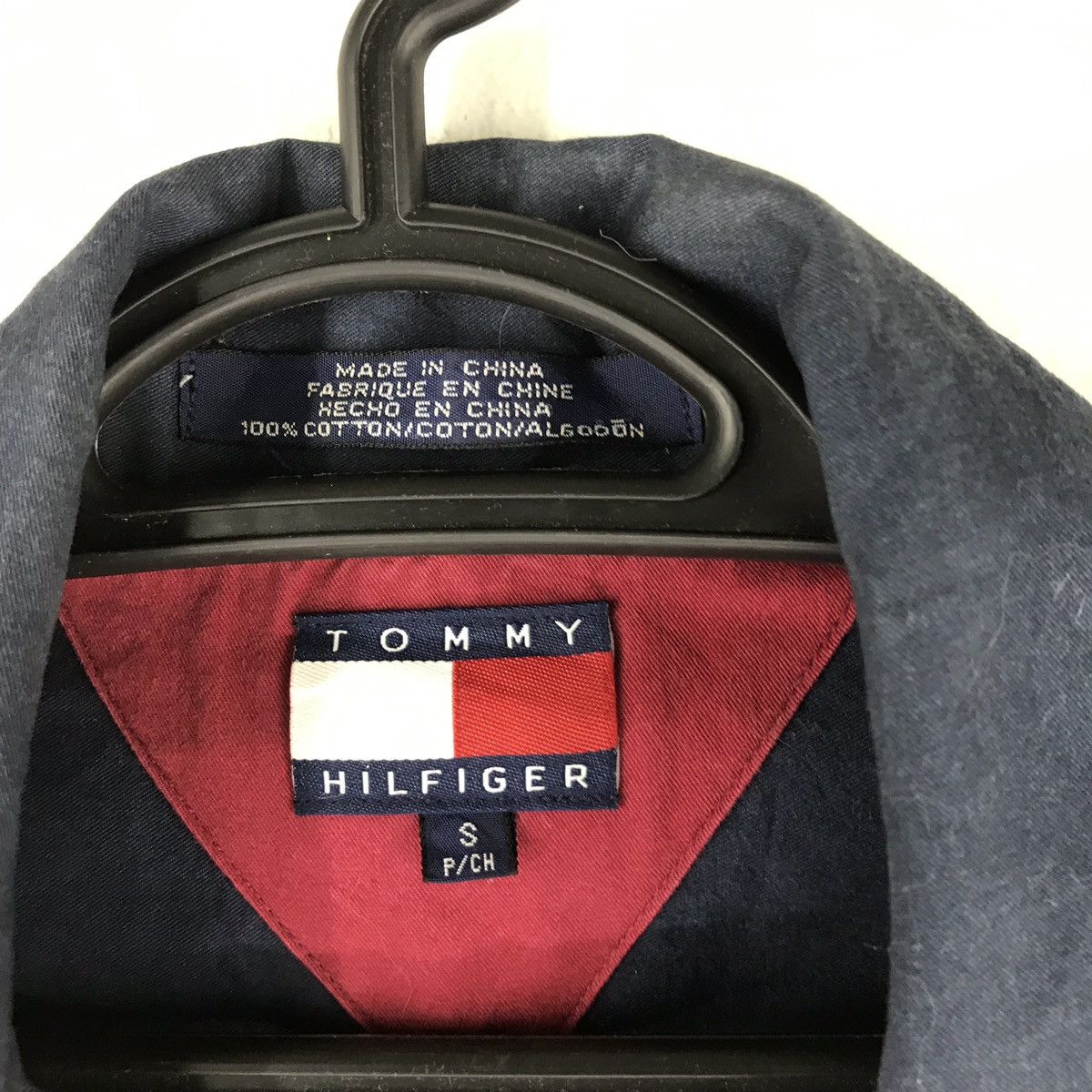 Tommy Hilfiger VTG TOMMY HILFIGER BUTTON SHIRT ICONIC STRIKE Size US S / EU 44-46 / 1 - 6 Thumbnail