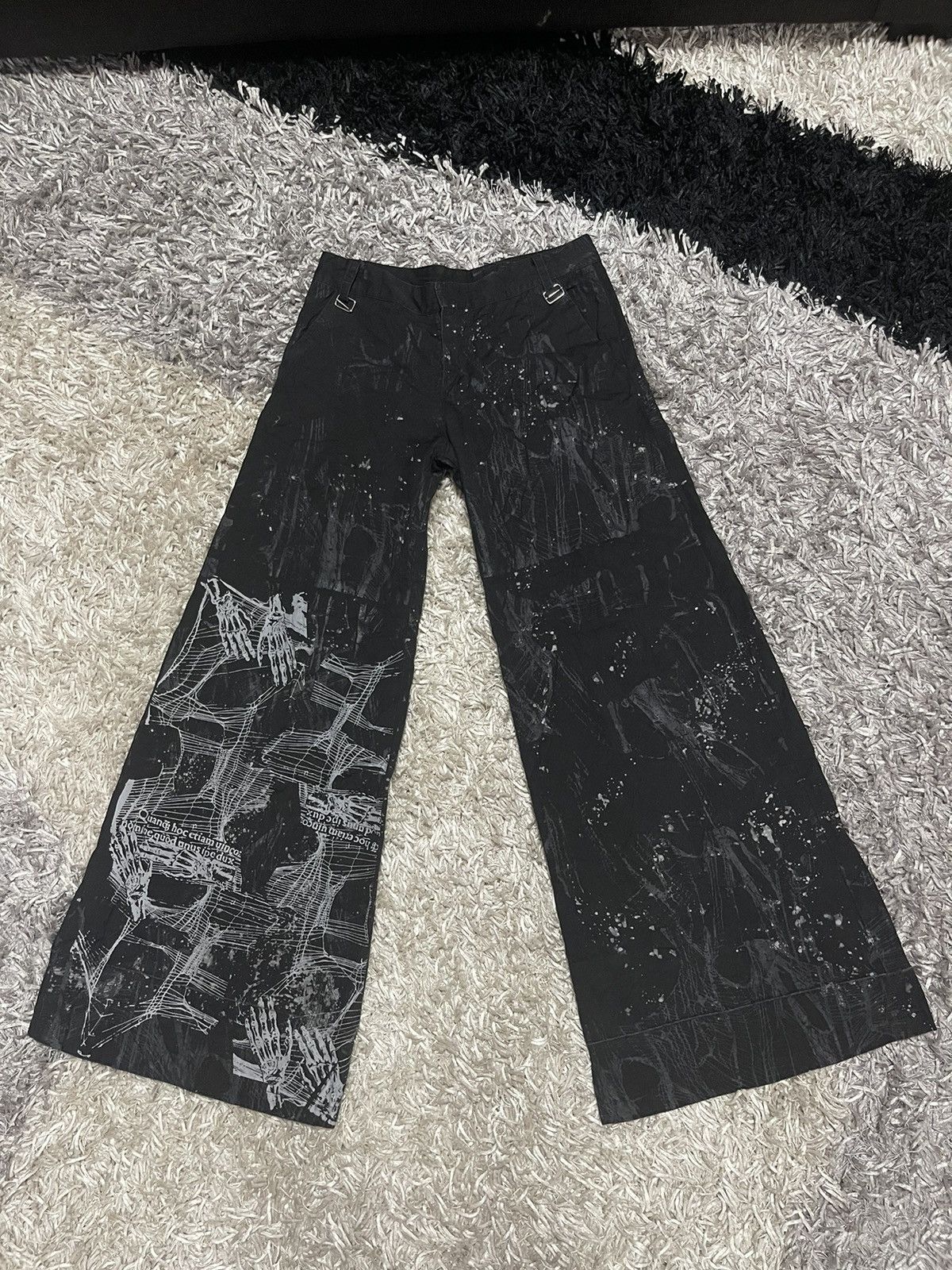 image of Seditionaries Dark Ben Bum Jeny Pants Japan in Black, Women's (Size 28)