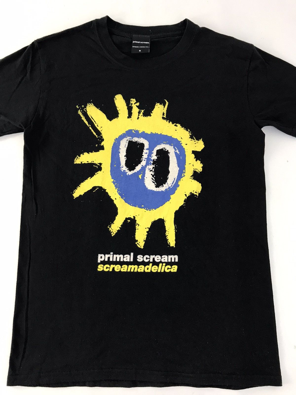 Band Tees Primal Scream Screamadelica Record Label Brand Tee R140j Size US S / EU 44-46 / 1 - 2 Thumbnail