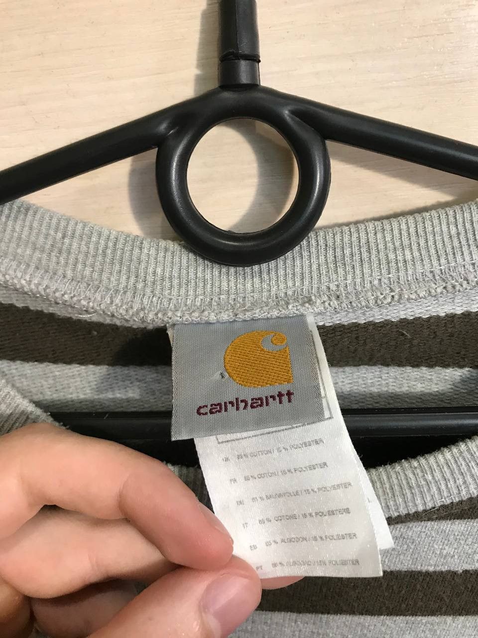 Carhartt Vintage Carhartt streetwear sweatshirt sweater Size US M / EU 48-50 / 2 - 4 Thumbnail