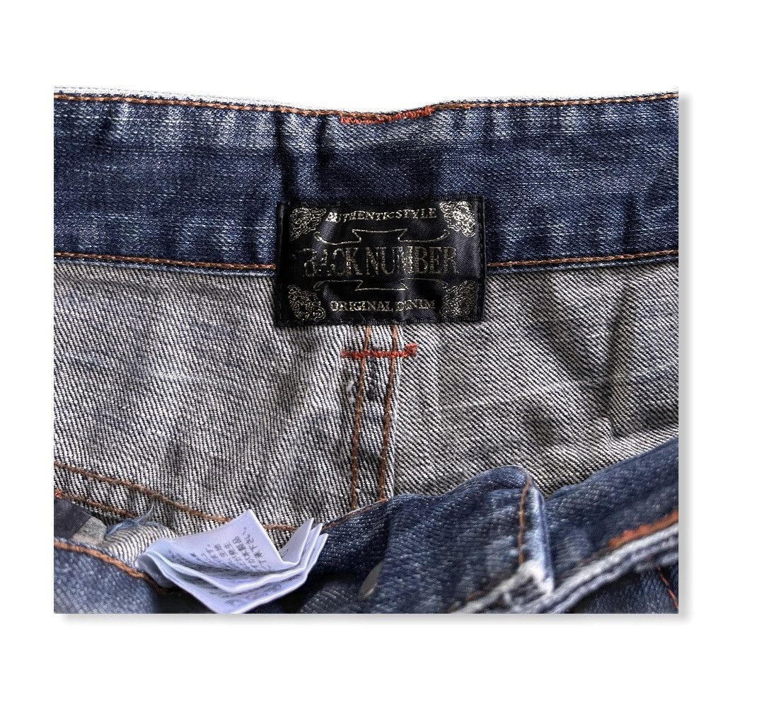 Japanese Brand BACK NUMBER JEANS JAPAN Size US 34 / EU 50 - 3 Thumbnail