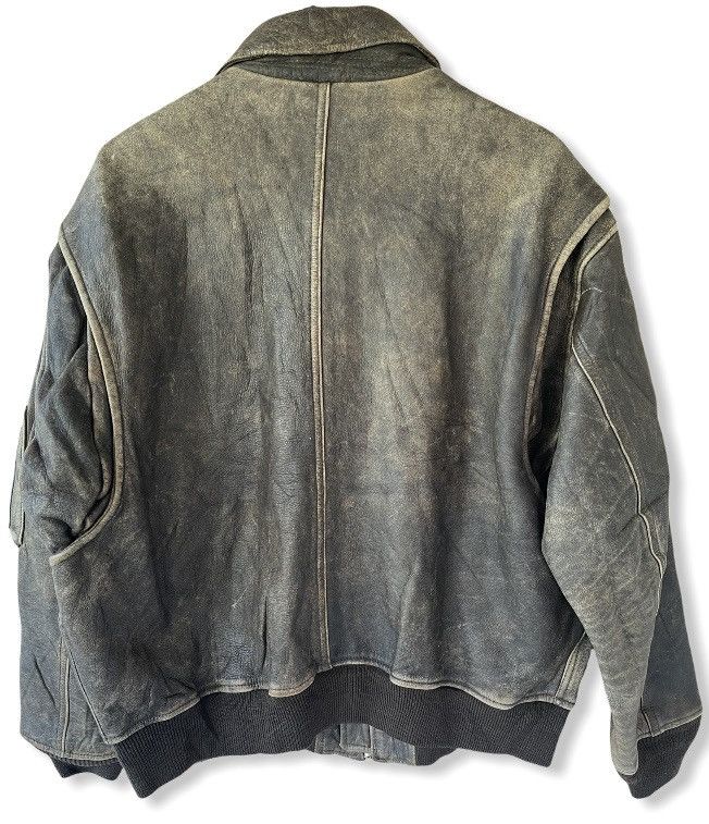 Vintage VINTAGE GACCA LEATHER JACKET Size US M / EU 48-50 / 2 - 4 Thumbnail