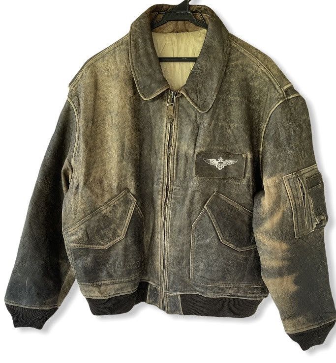 Vintage VINTAGE GACCA LEATHER JACKET Size US M / EU 48-50 / 2 - 3 Thumbnail
