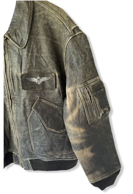 Vintage VINTAGE GACCA LEATHER JACKET Size US M / EU 48-50 / 2 - 6 Thumbnail