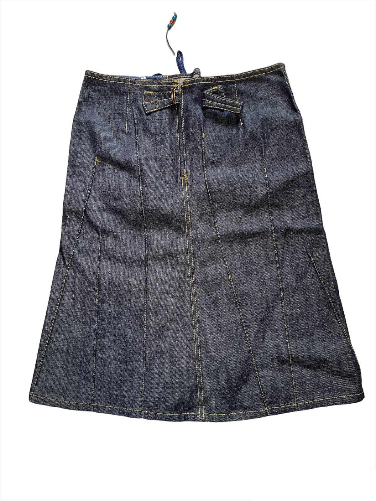 Hysteric Glamour × Japanese Brand Vintage Country Wear Ozone Community Skirt Denim Size 30" / US 8 / IT 44 - 4 Thumbnail
