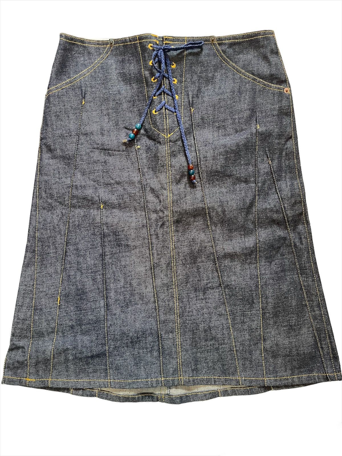 Vintage Country Wear Ozone Community Skirt Denim