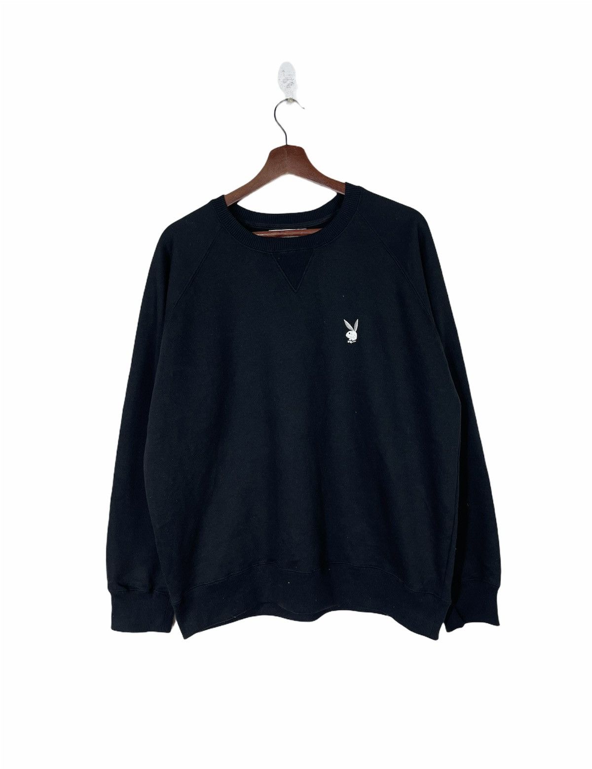 Playboy × Vintage Vintage PLAYBOY Sweatshirt BIG LOGO Size US M / EU 48-50 / 2 - 2 Thumbnail