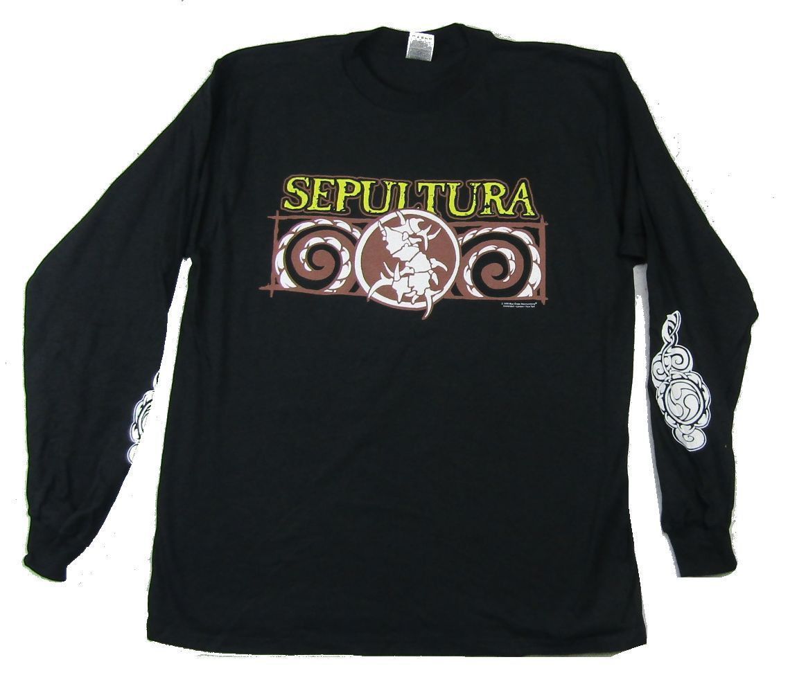 image of Band Tees x Vintage Sepultra Shirt in Black, Men's (Size XL)