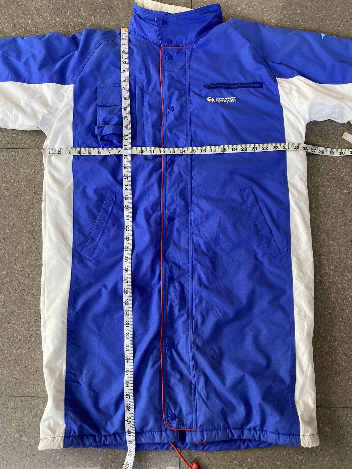 Vintage Vintage FIFA WORLD CUP 2002 Long Jacket Sherpa Lining Size US L / EU 52-54 / 3 - 8 Thumbnail