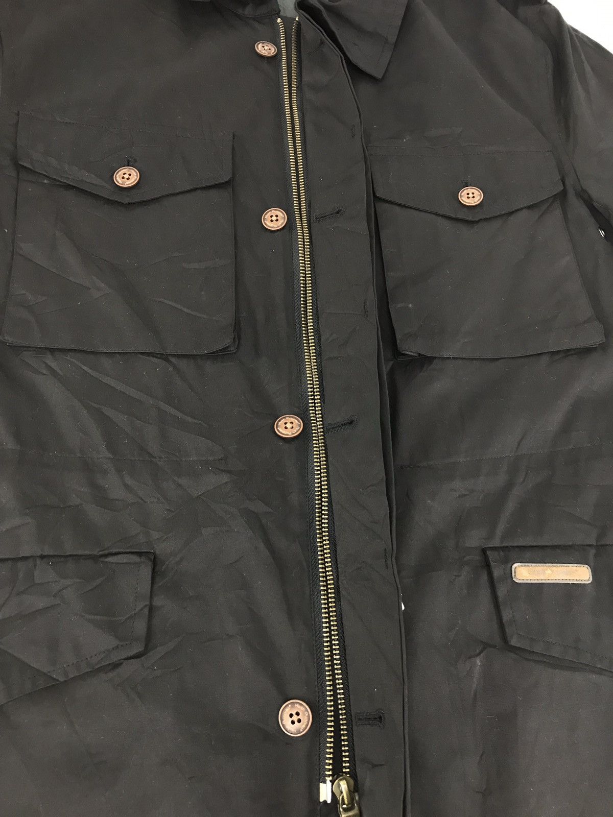 Hush Puppies Hush Puppies Zipper Button Up Jacket Style Size US XL / EU 56 / 4 - 6 Thumbnail