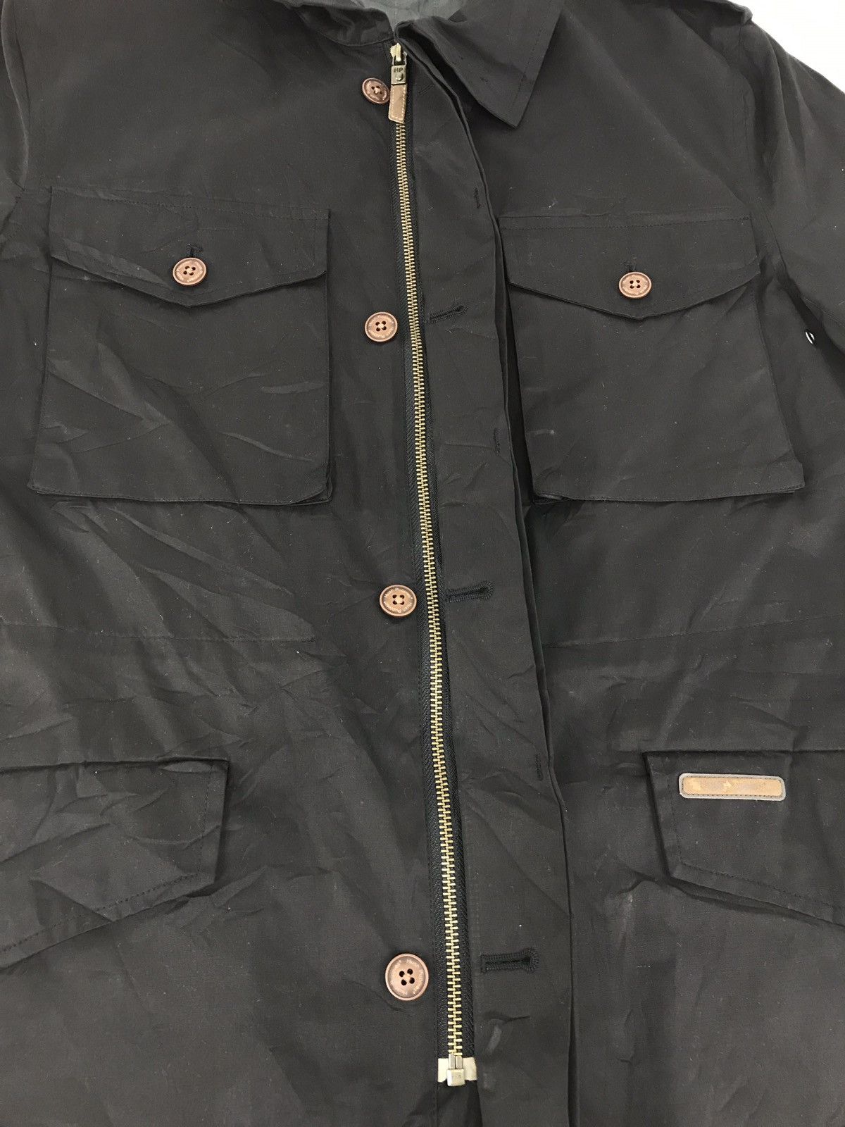 Hush Puppies Hush Puppies Zipper Button Up Jacket Style Size US XL / EU 56 / 4 - 5 Thumbnail
