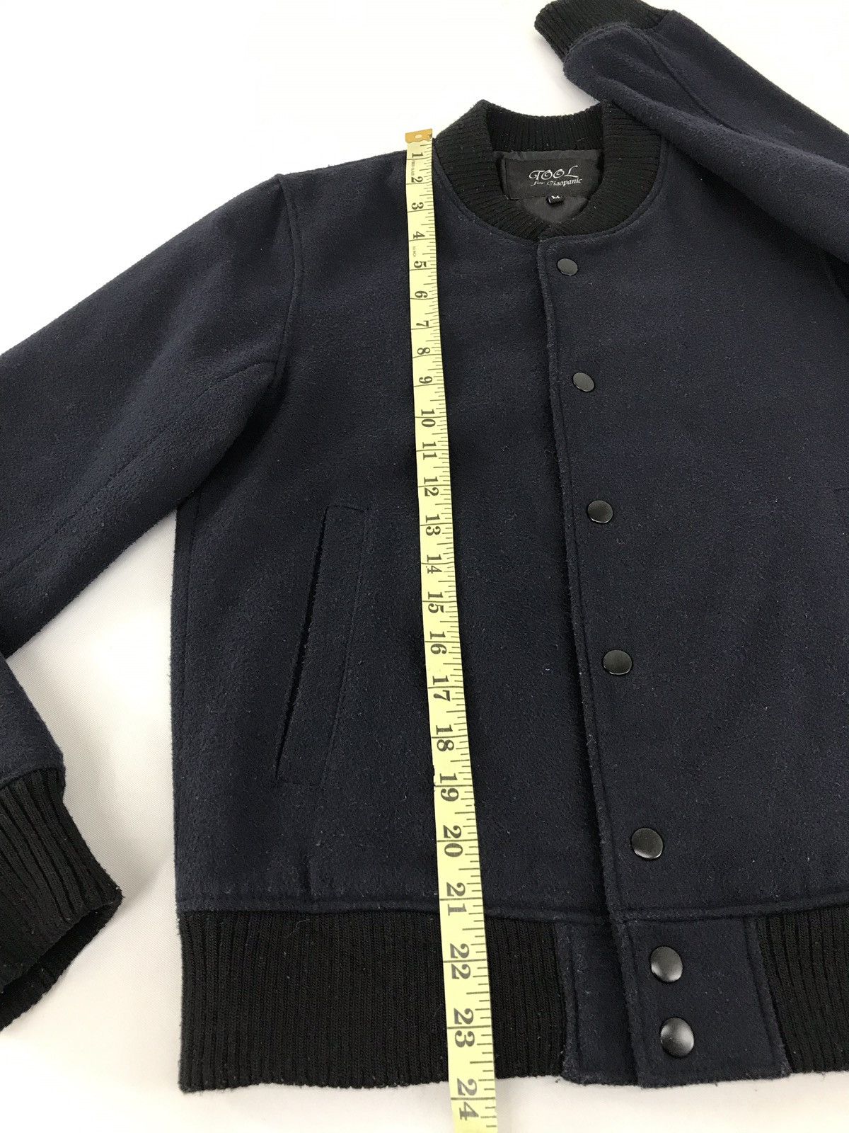 Japanese Brand Vintage Tool For Ciaopanic Simple Varsity Jacket Woll Size US M / EU 48-50 / 2 - 10 Thumbnail