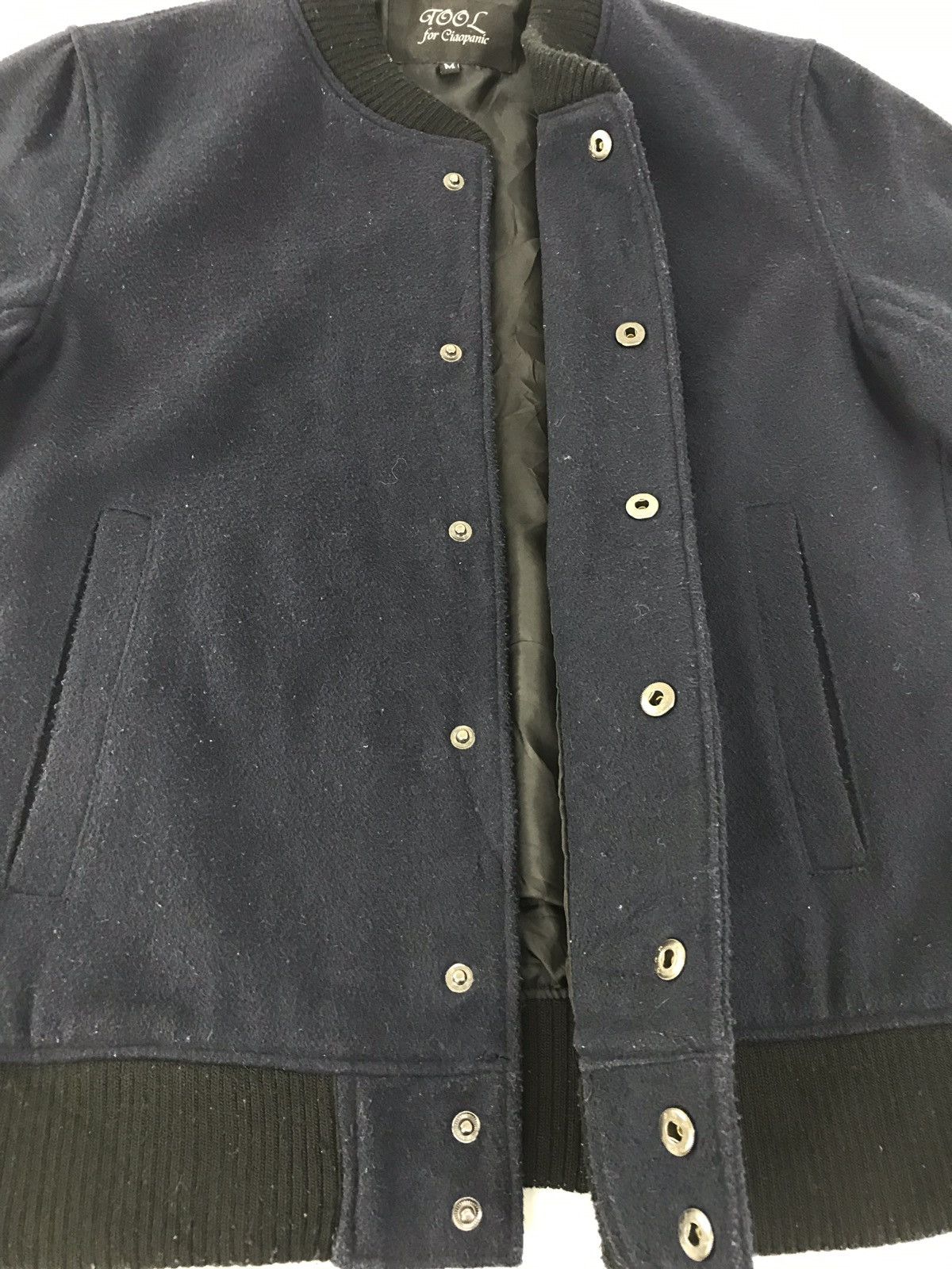 Japanese Brand Vintage Tool For Ciaopanic Simple Varsity Jacket Woll Size US M / EU 48-50 / 2 - 4 Thumbnail