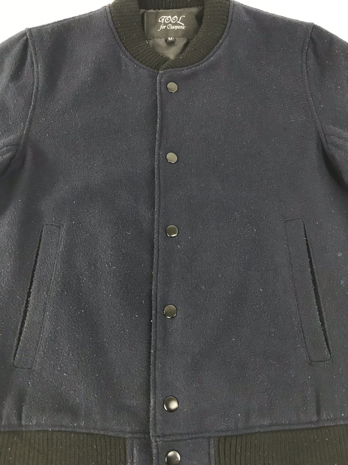 Japanese Brand Vintage Tool For Ciaopanic Simple Varsity Jacket Woll Size US M / EU 48-50 / 2 - 3 Thumbnail
