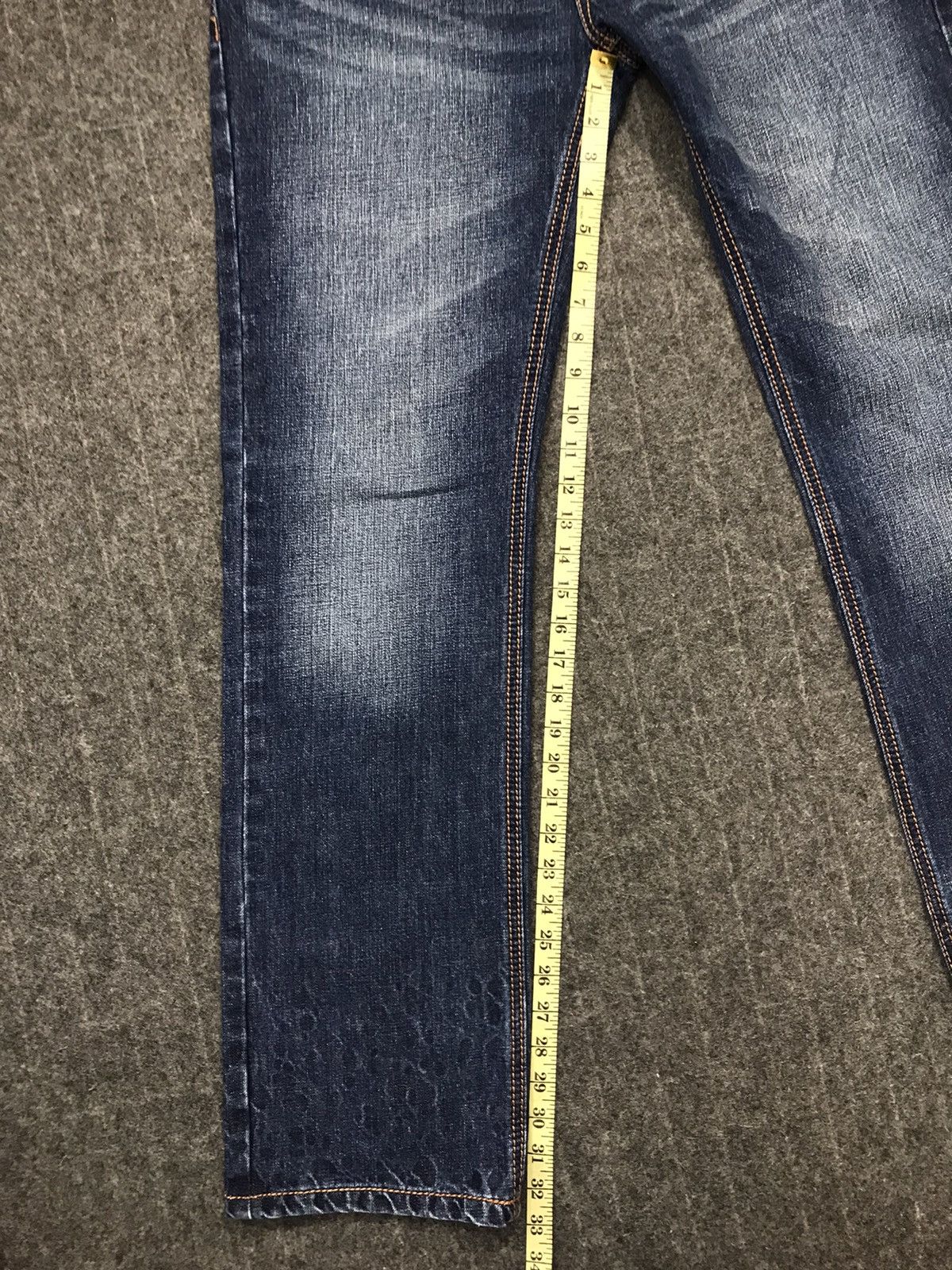Japanese Brand East Twenty Box Design Painting Denim Jeans Style Size US 34 / EU 50 - 22 Thumbnail