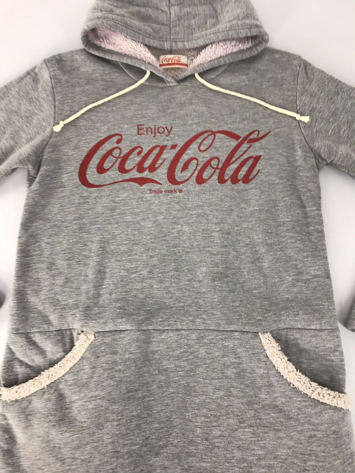 Coca Cola Vintage Coca-Cola Double Pocket Hoodie Long Sleeve Shirsts Size US S / EU 44-46 / 1 - 3 Thumbnail