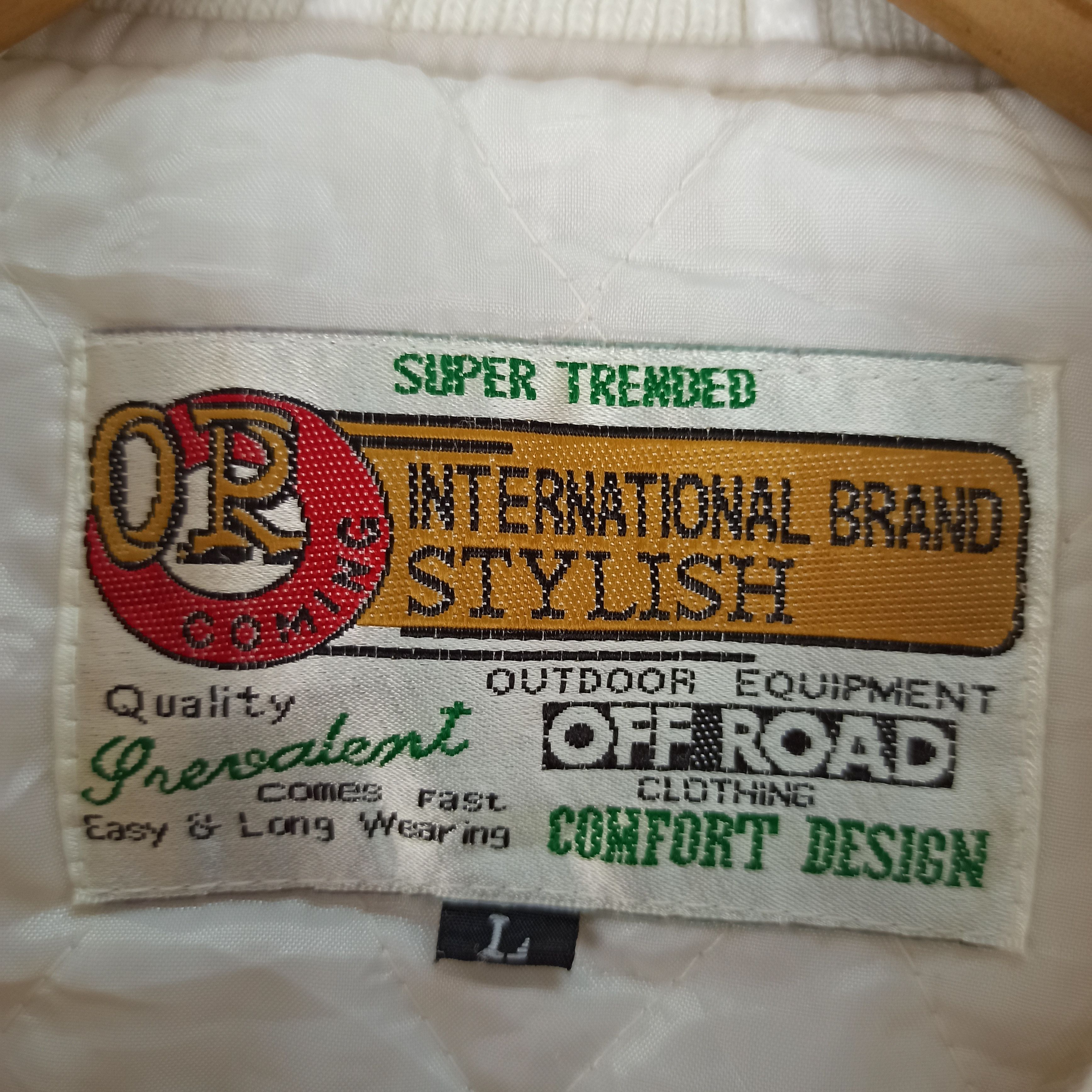 Japanese Brand Vintage O.R Coming Quilted Bomber Jacket Size US L / EU 52-54 / 3 - 13 Thumbnail