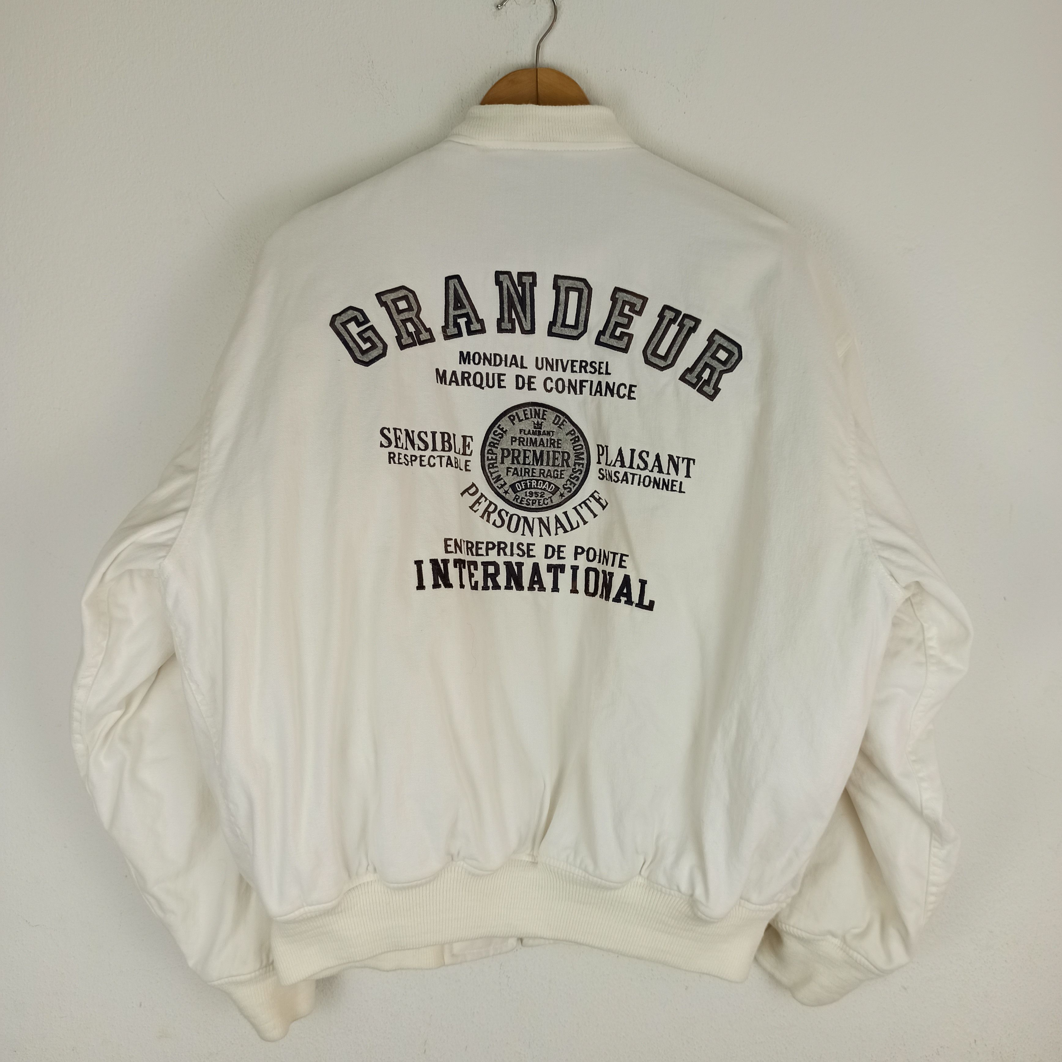 Japanese Brand Vintage O.R Coming Quilted Bomber Jacket Size US L / EU 52-54 / 3 - 1 Thumbnail
