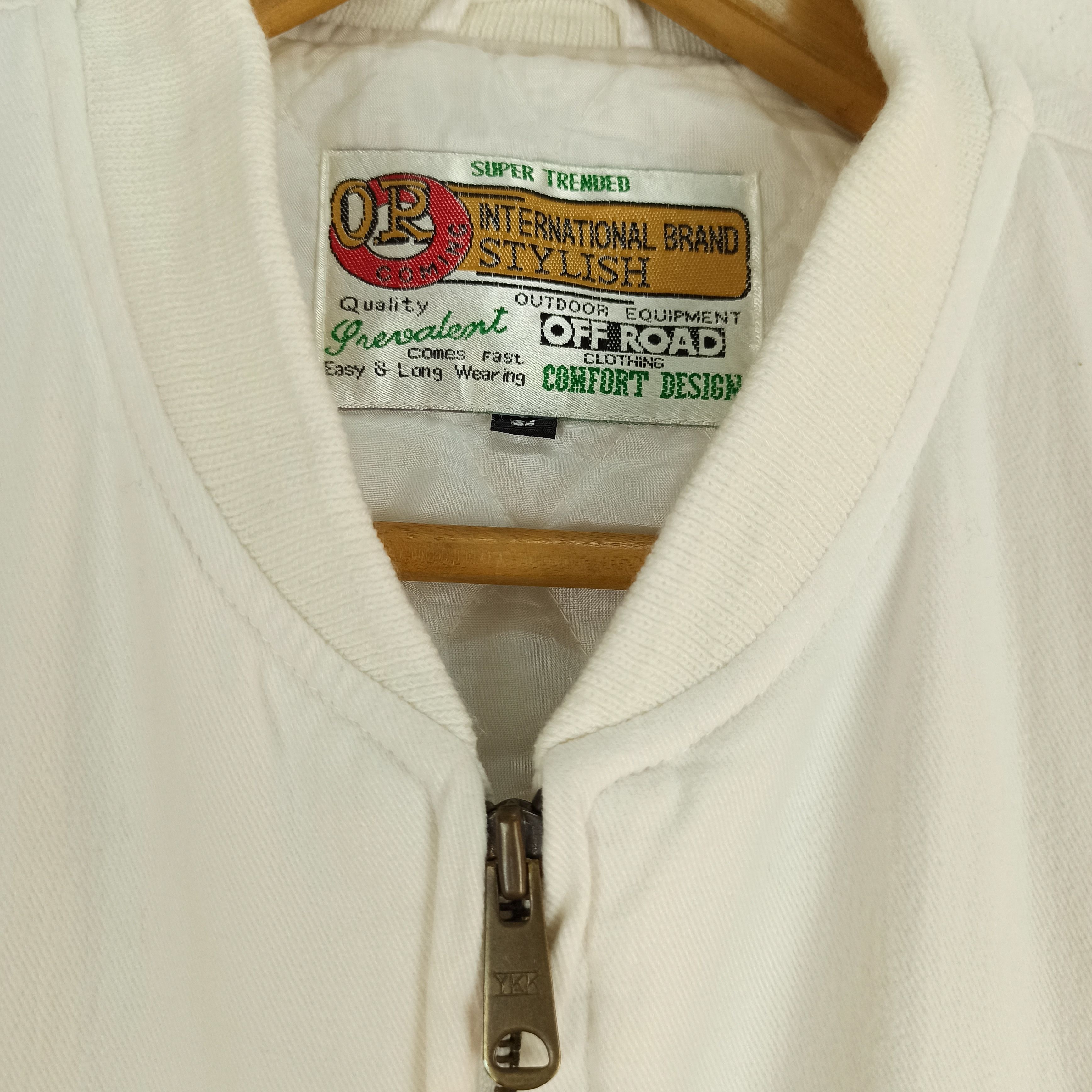 Japanese Brand Vintage O.R Coming Quilted Bomber Jacket Size US L / EU 52-54 / 3 - 12 Thumbnail