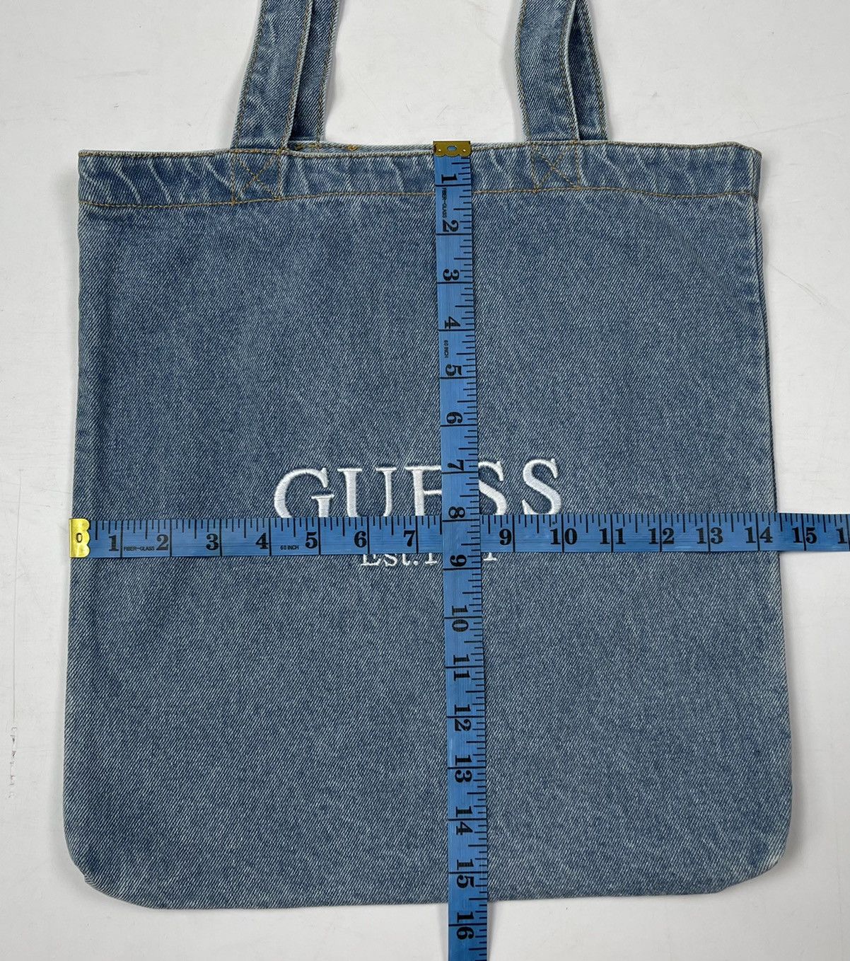 Guess guess denim tote bag t6 Size ONE SIZE - 4 Thumbnail
