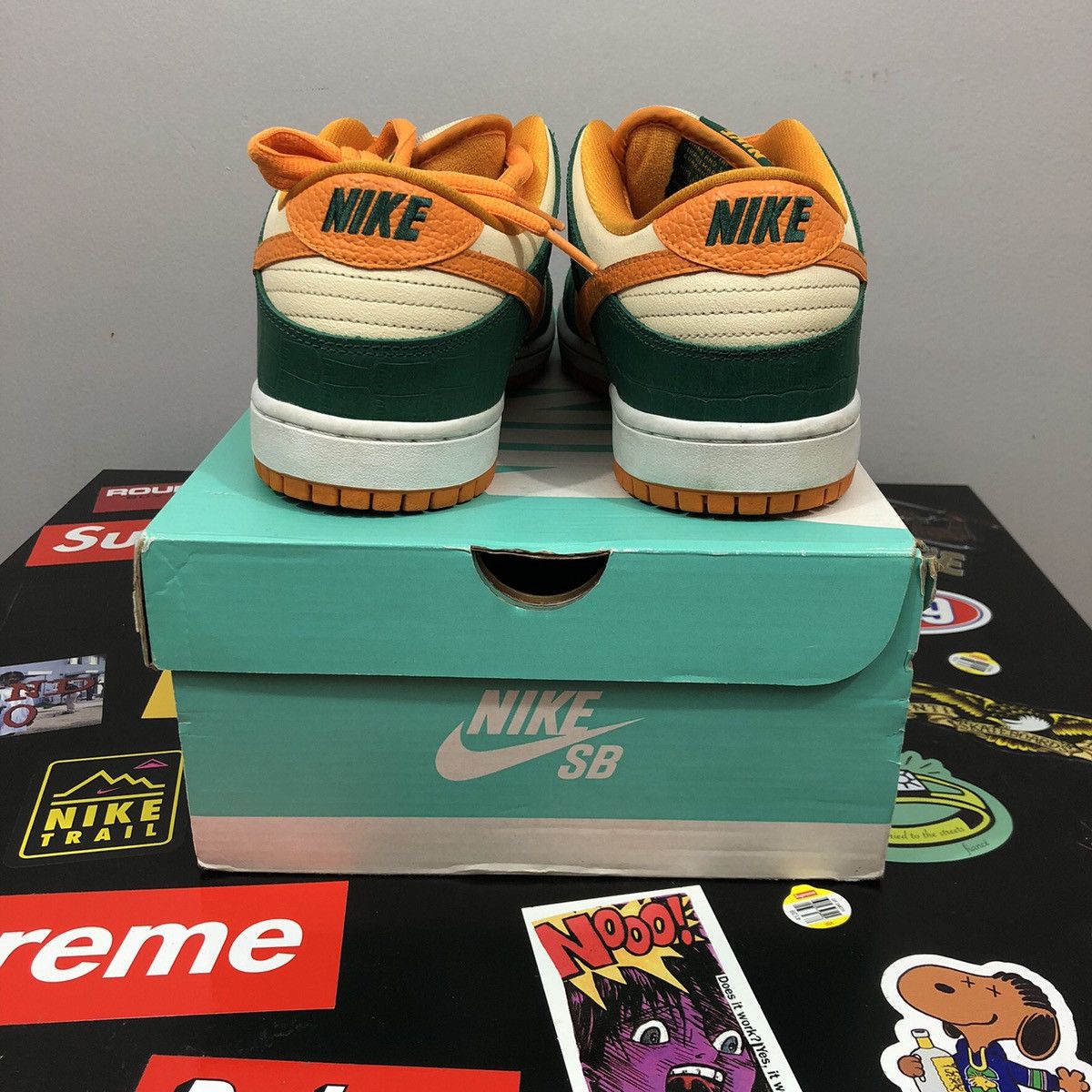 Nike Nike SB Dunk Low Legion Pine (2016) Size US 10 / EU 43 - 4 Thumbnail