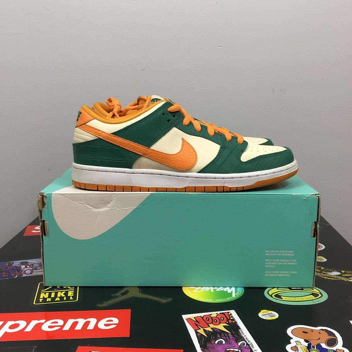 Nike Nike SB Dunk Low Legion Pine (2016) Size US 10 / EU 43 - 5 Thumbnail