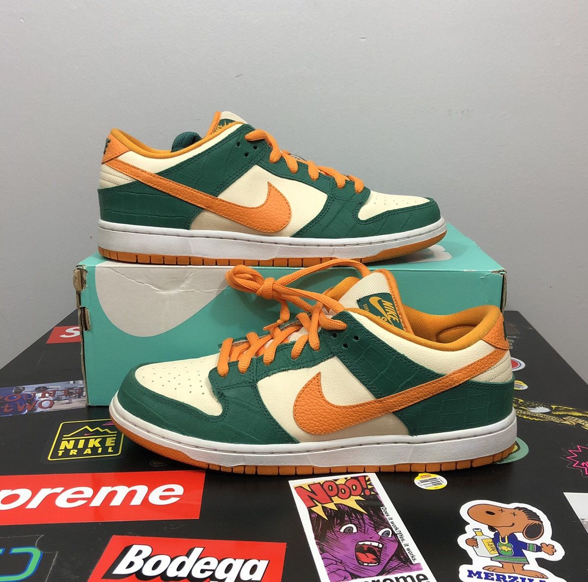 Nike Nike SB Dunk Low Legion Pine (2016) Size US 10 / EU 43 - 1 Thumbnail