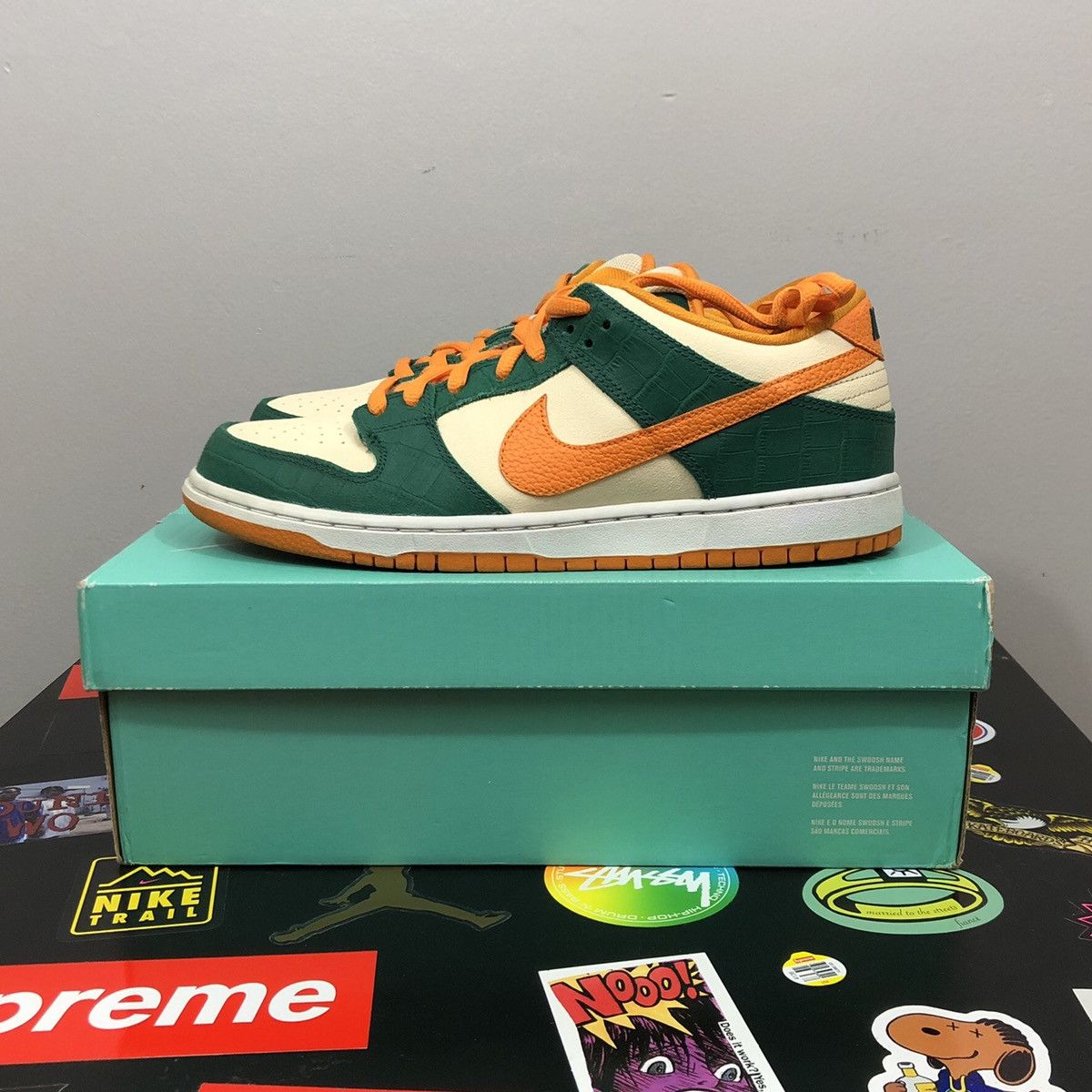 Nike Nike SB Dunk Low Legion Pine (2016) Size US 10 / EU 43 - 2 Thumbnail