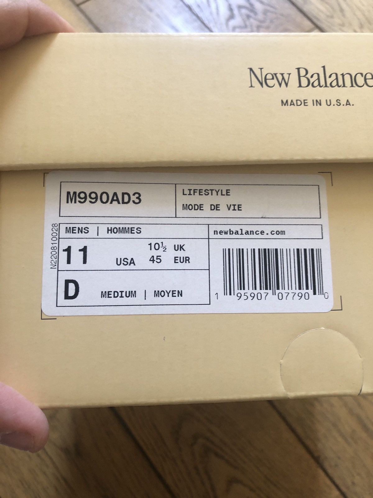 Aime Leon Dore × New Balance New Balance X Teddy Santis 990V3 Size US 11 / EU 44 - 9 Thumbnail