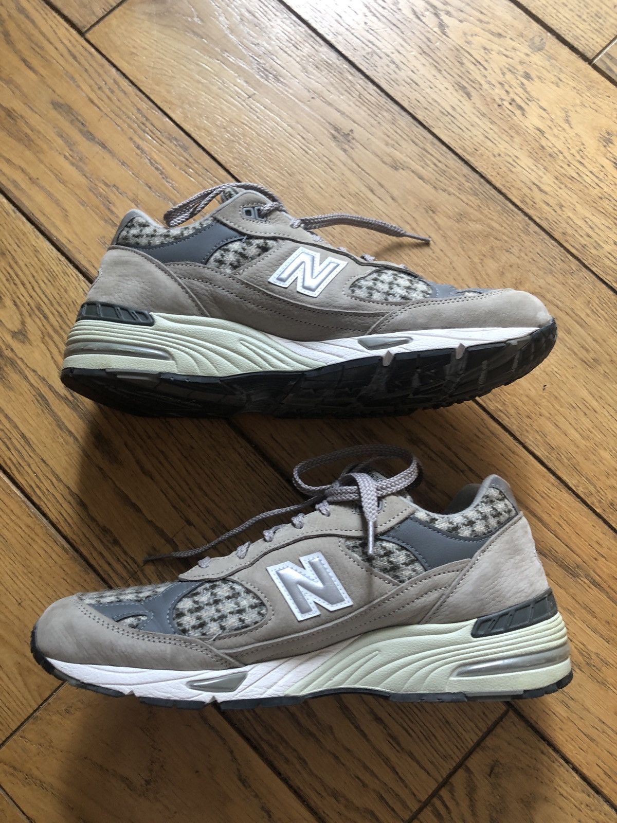 Harris Tweed New Balance 991 X Harris Tweed Size US 11 / EU 44 - 2 Thumbnail